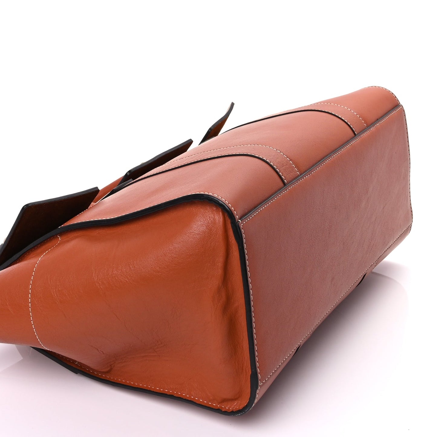 Mulberry Silky Calfskin New Bayswater  Red Clay