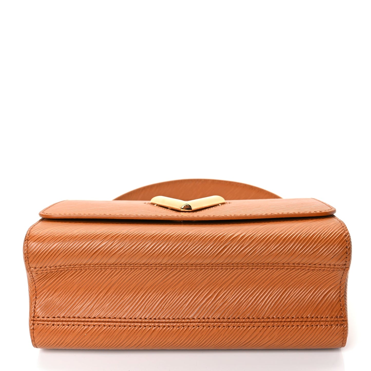 Louis Vuitton Epi Twist Shoulder Bag MM Gold Miel