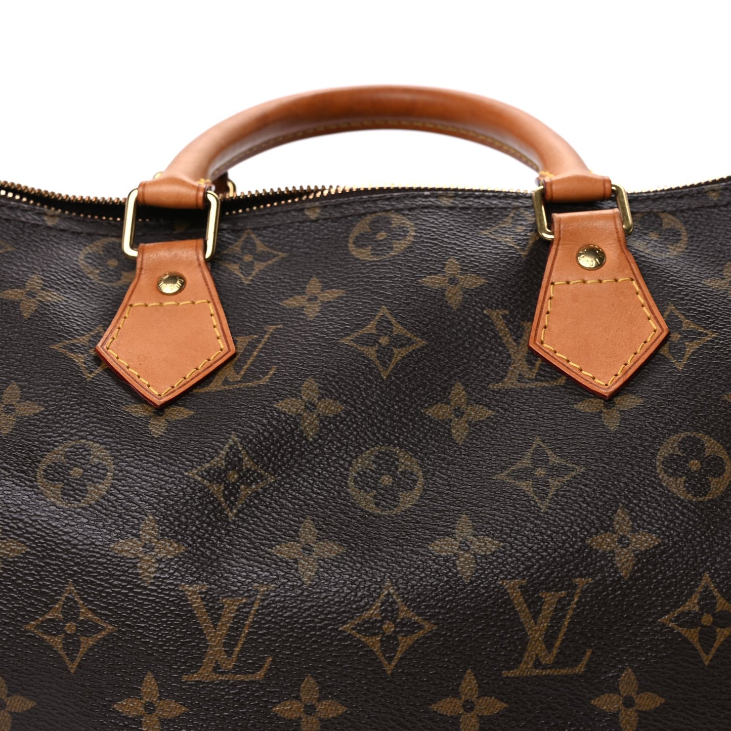 Louis Vuitton Monogram Speedy Bandouliere 30 Brown