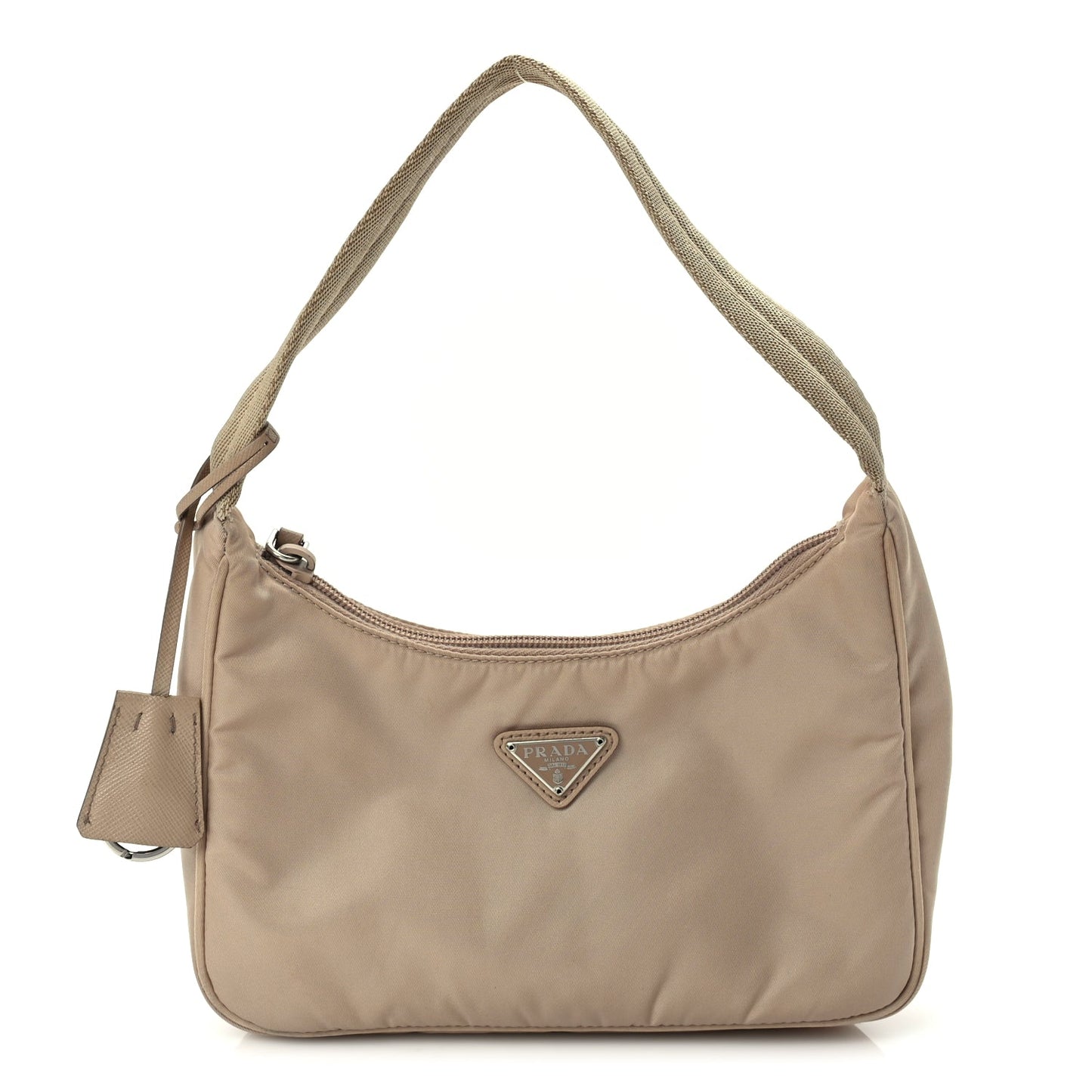 Prada Re-Nylon Saffiano Mini Re-Edition 2000 Bag  Cammeo