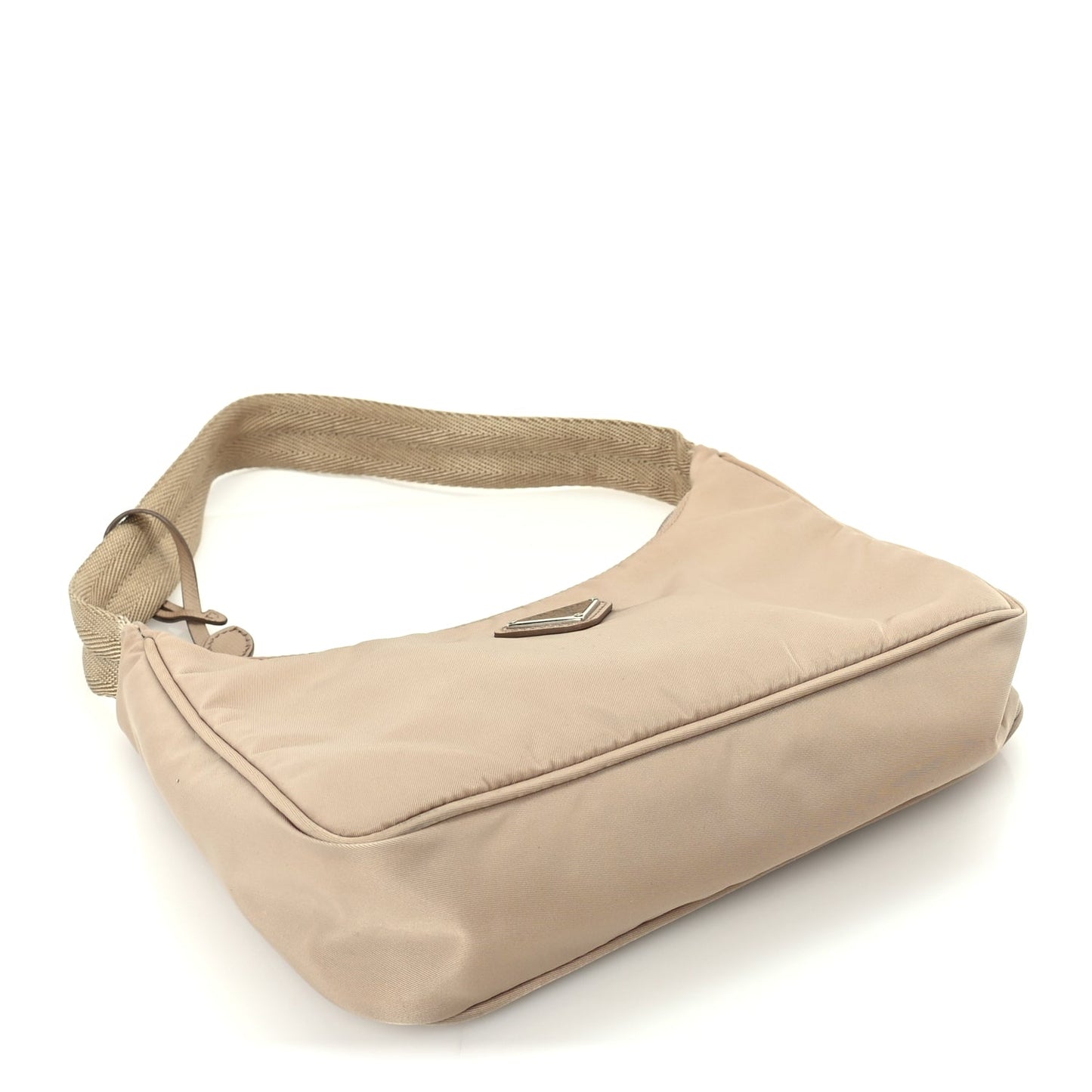 Prada Re-Nylon Saffiano Mini Re-Edition 2000 Bag  Cammeo