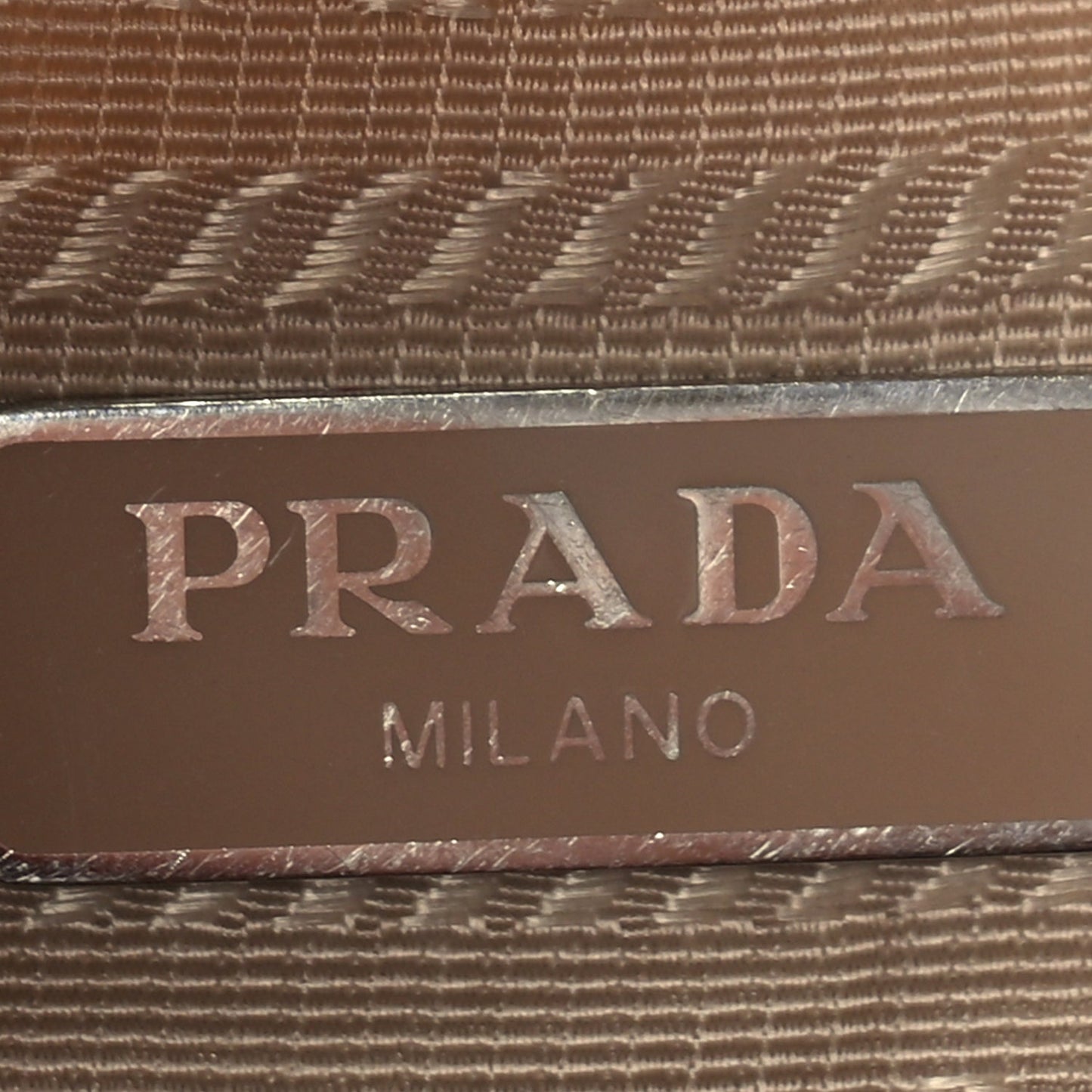 Prada Re-Nylon Saffiano Mini Re-Edition 2000 Bag  Cammeo