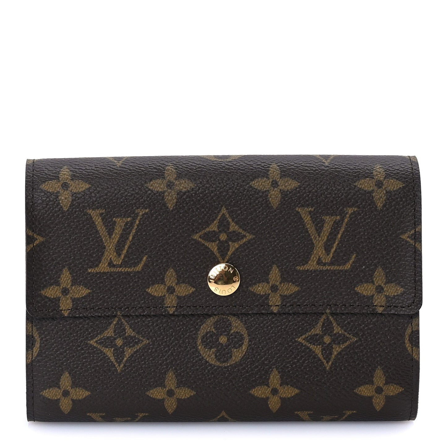 Louis Vuitton Monogram Porte-Monnaie Tresor Wallet