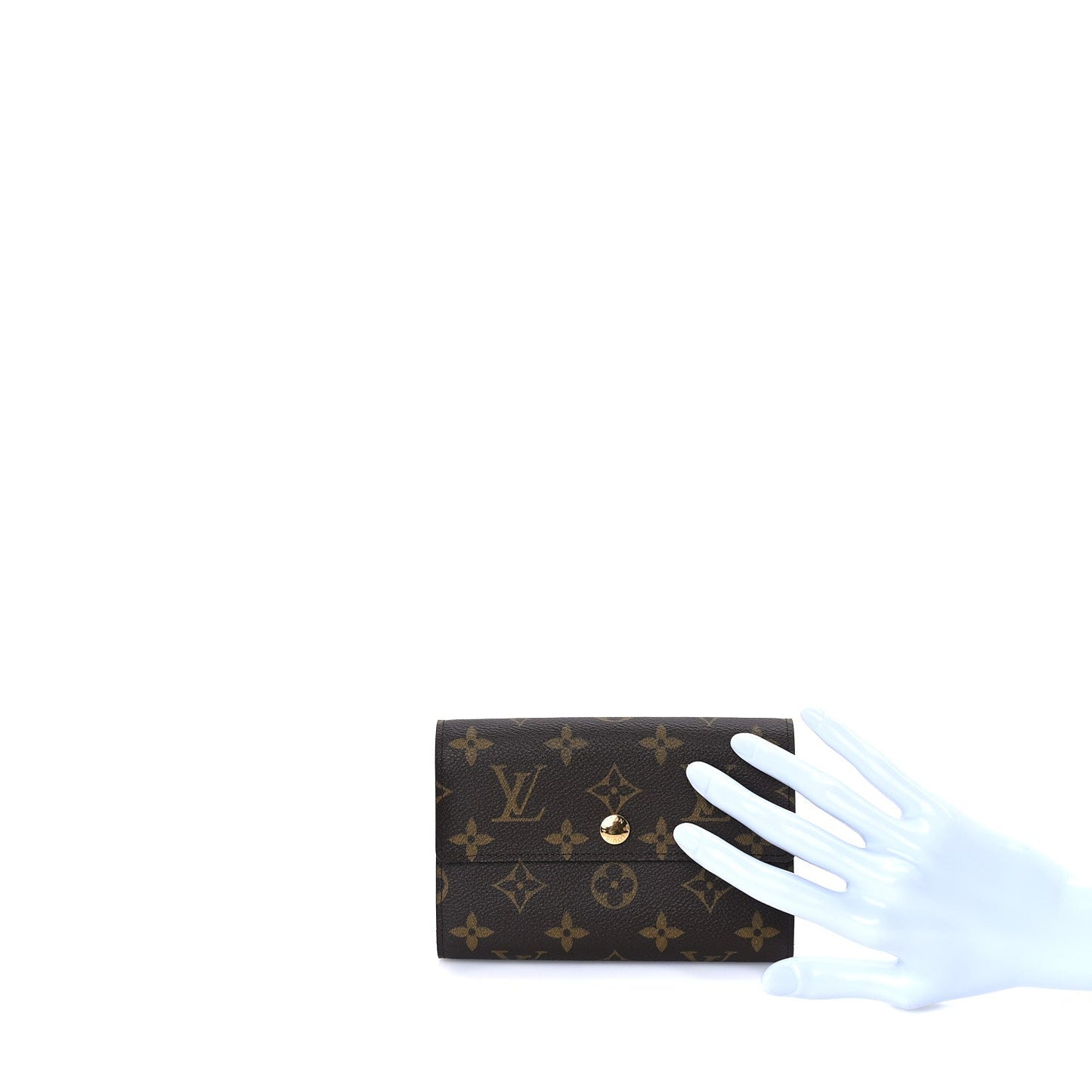 Louis Vuitton Monogram Porte-Monnaie Tresor Wallet