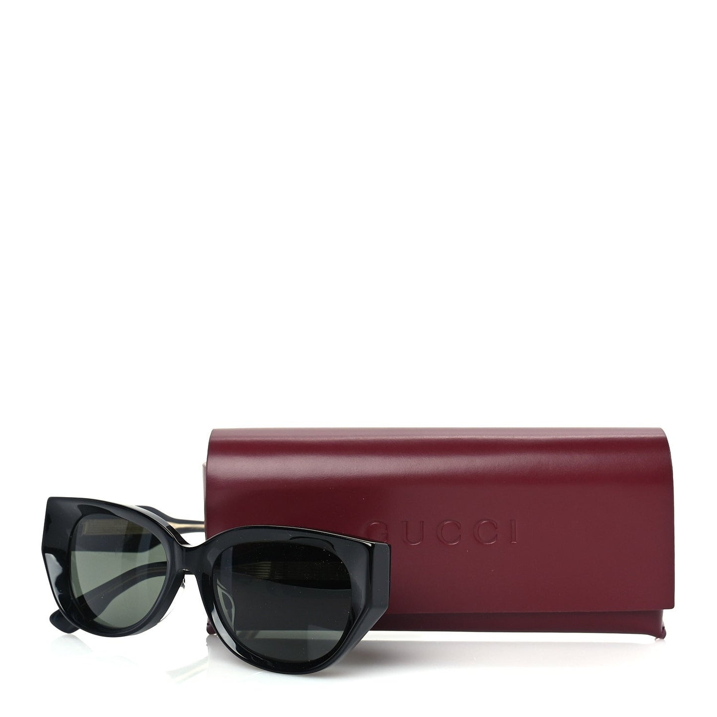 Gucci Acetate Cat Eye Sunglasses GG1532SA  Black