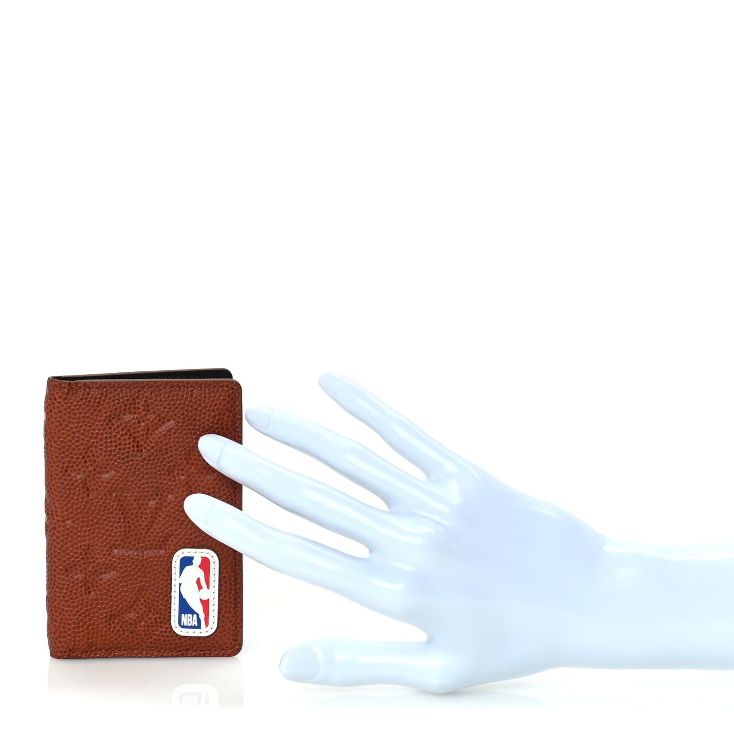 Louis Vuitton X NBA Grained Calfskin Monogram Pocket Organizer  Brick Orange