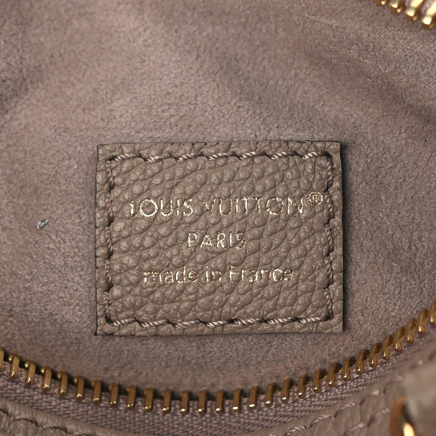 Louis Vuitton Empreinte Monogram Giant Nano Speedy  Tourterelle Creme