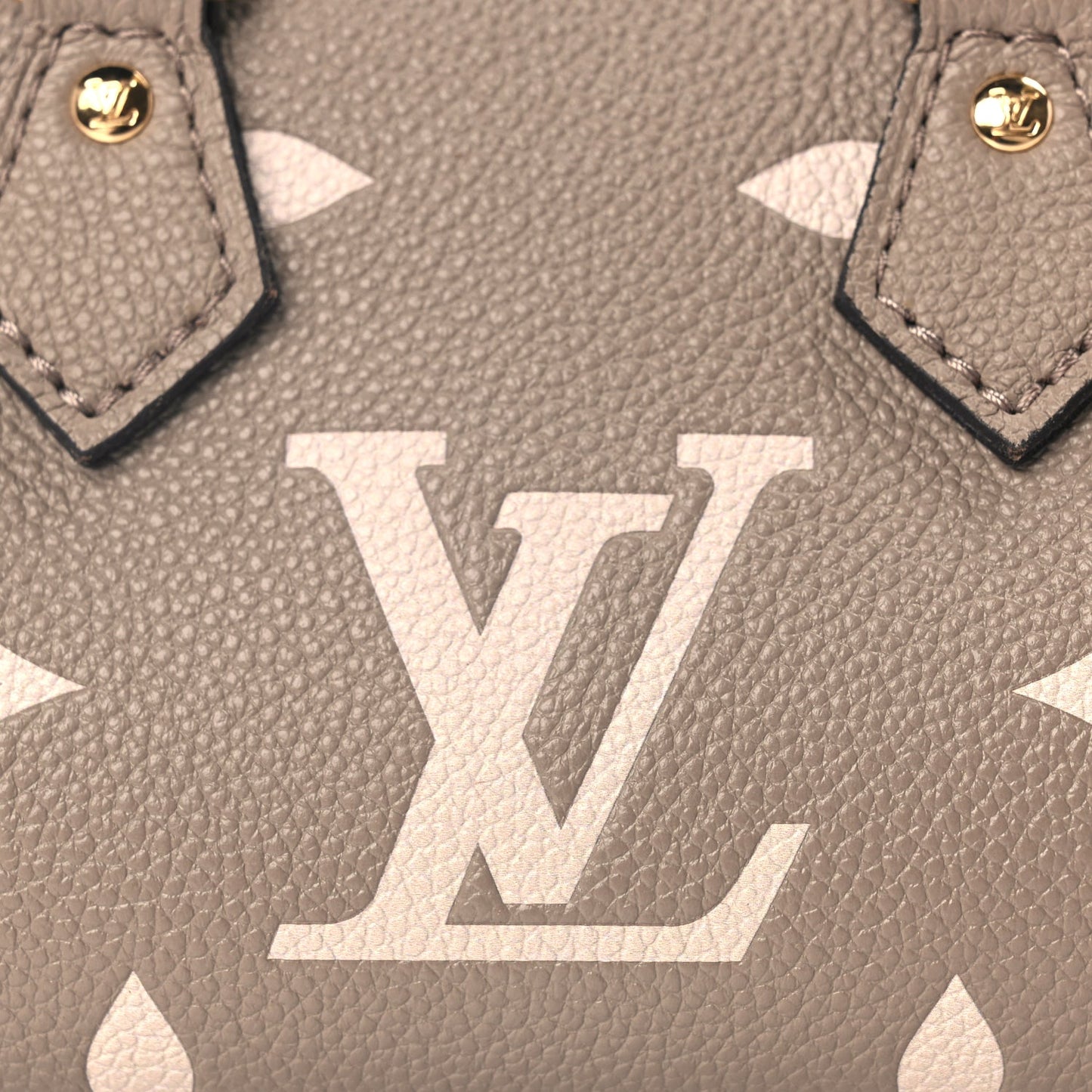 Louis Vuitton Empreinte Monogram Giant Nano Speedy  Tourterelle Creme