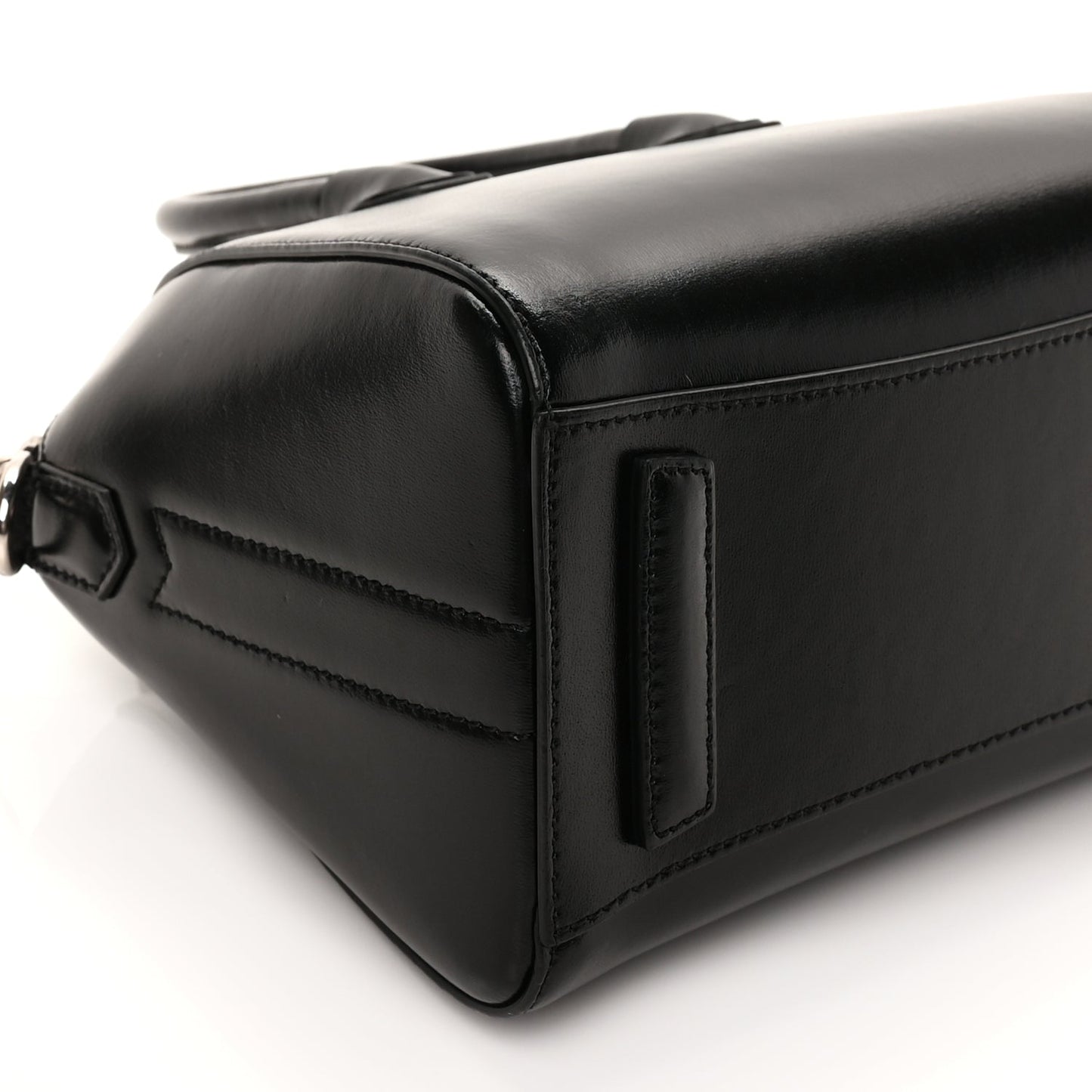 Givenchy Shiny Lord Calfskin Mini Antigona Black