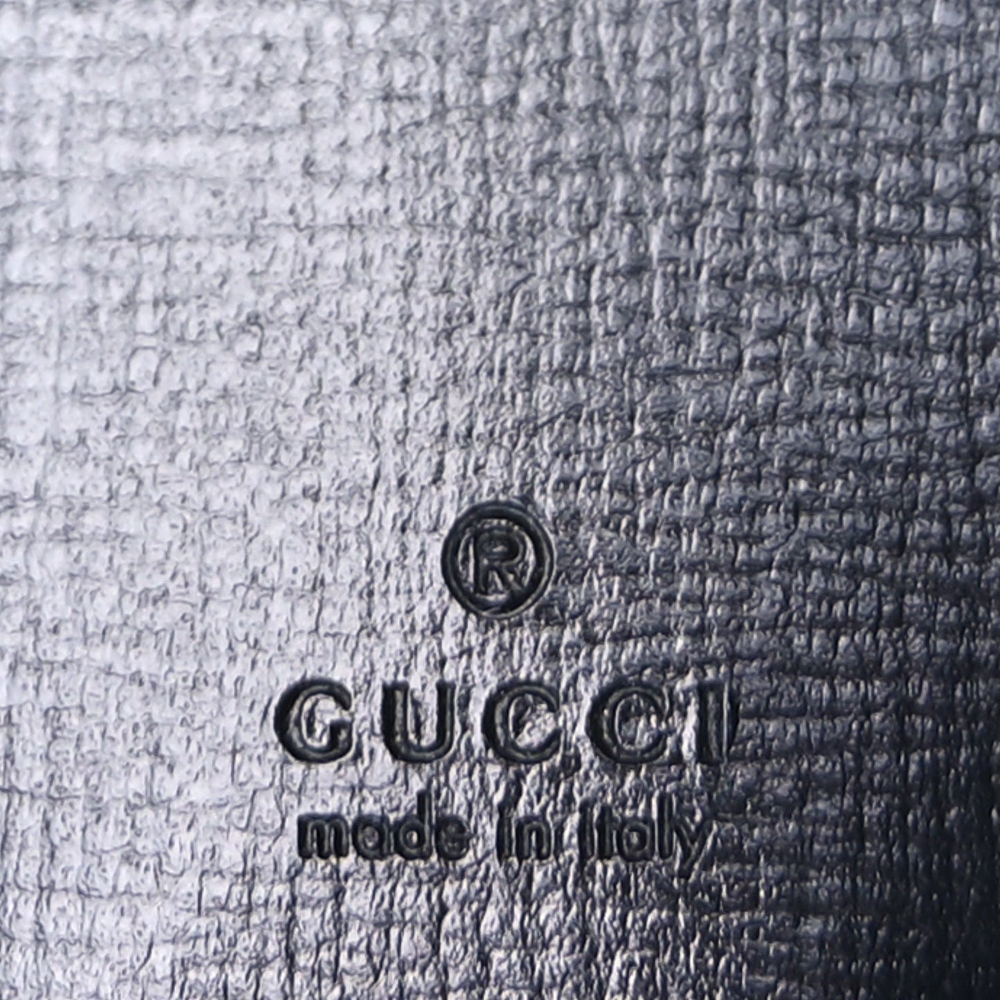 Gucci Azalea Calfskin Web Monochrome Horsebit 1955 Wallet On Strap  Black