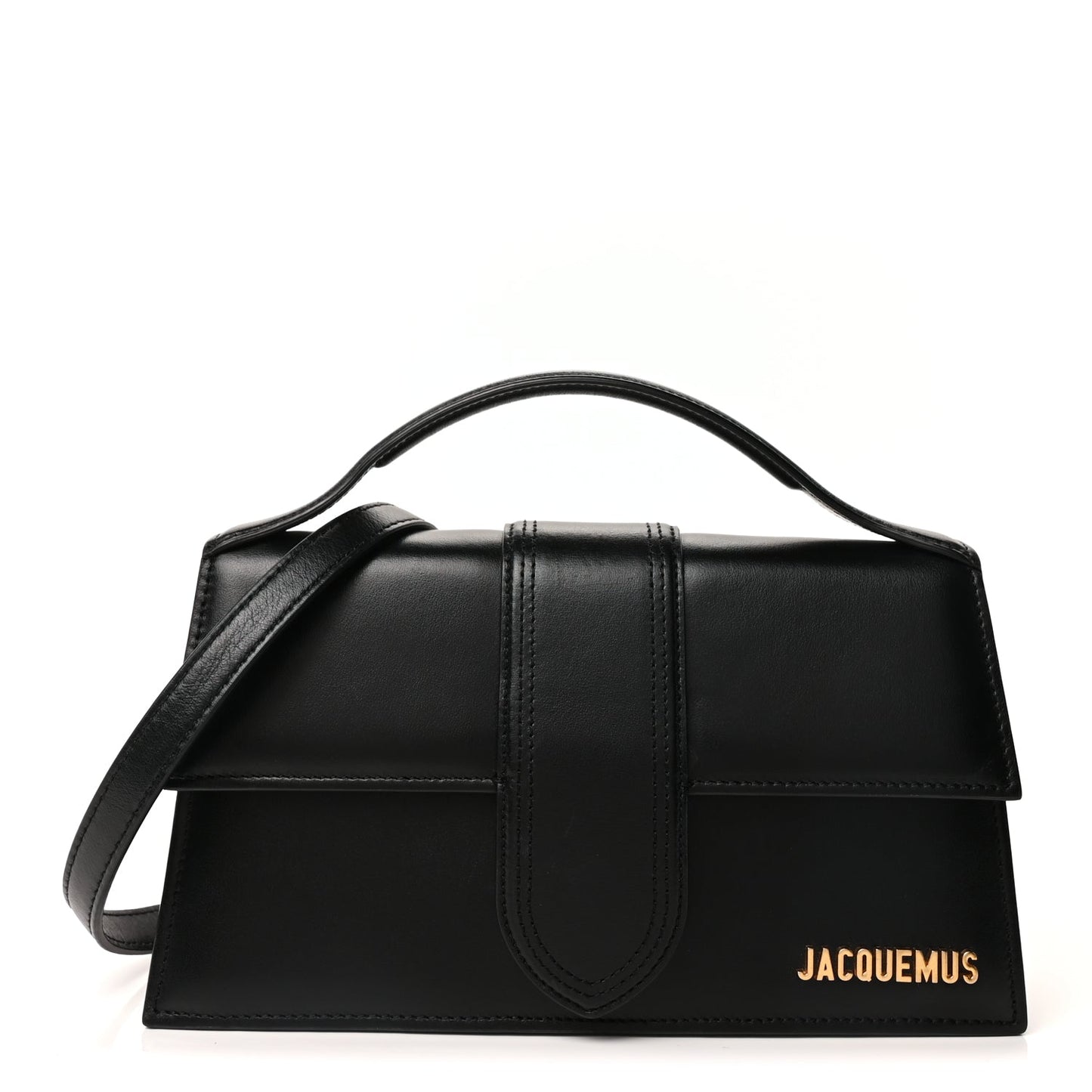 Jacquemus Smooth Calfskin Le Grand Bambino  Black