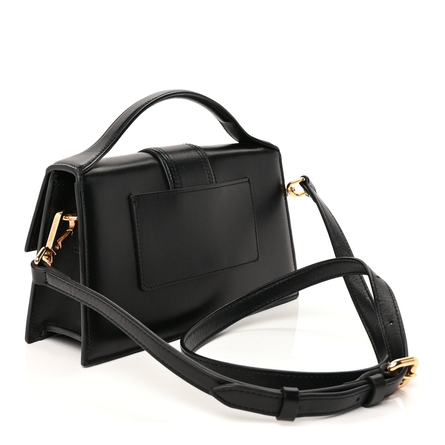 Jacquemus Smooth Calfskin Le Grand Bambino  Black