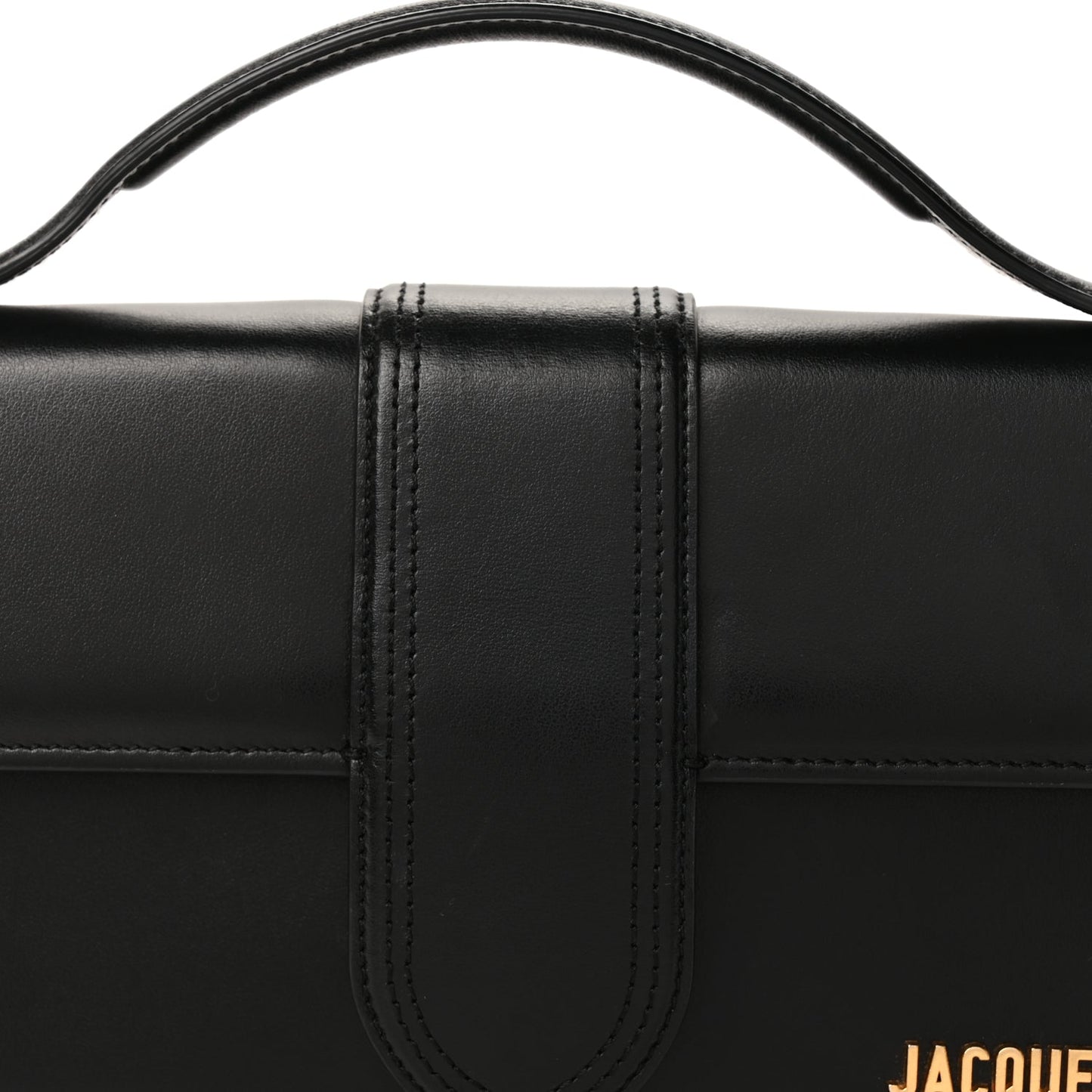 Jacquemus Smooth Calfskin Le Grand Bambino  Black