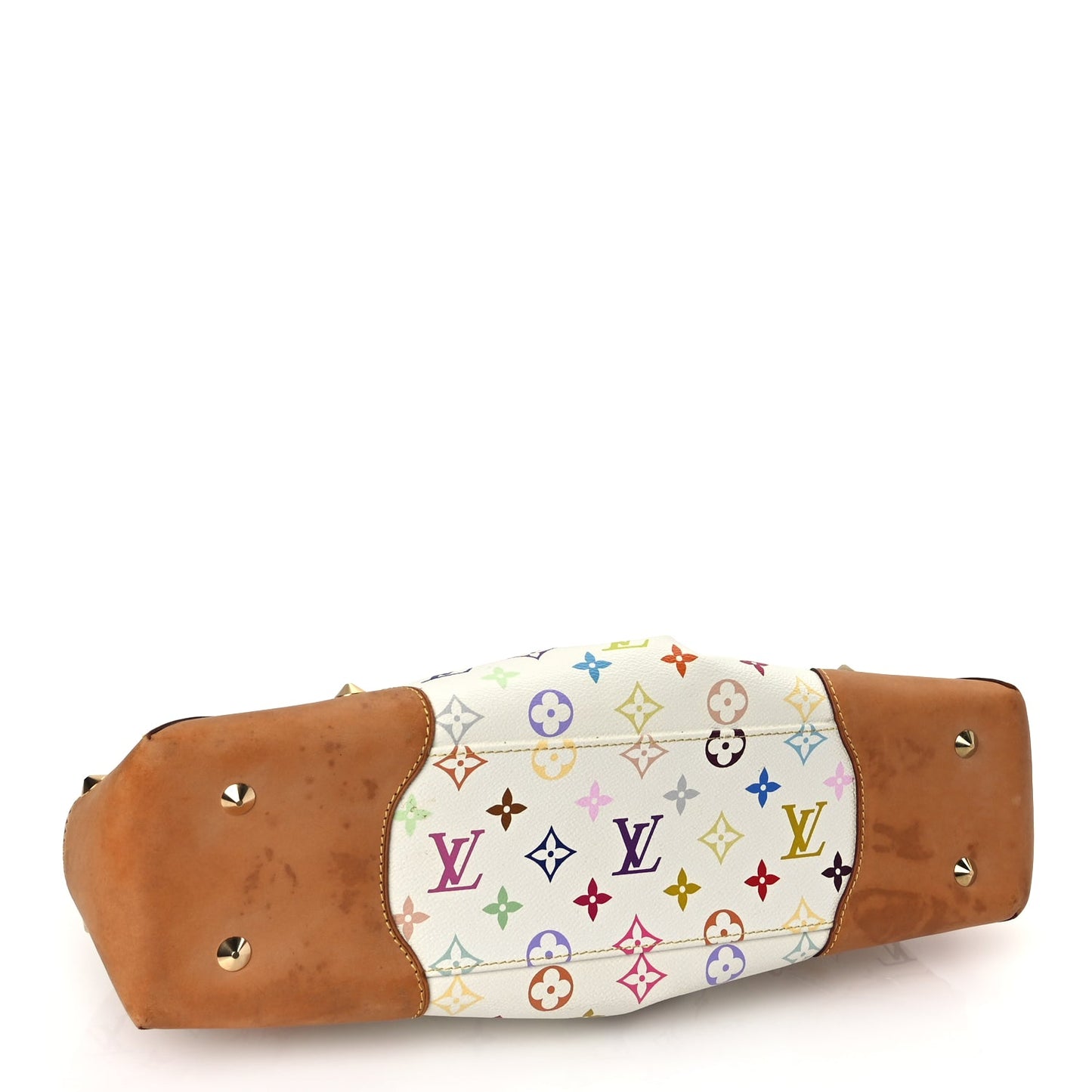 Louis Vuitton Monogram Multicolor Judy MM White