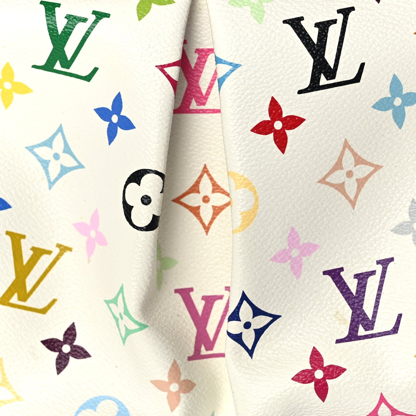 Louis Vuitton Monogram Multicolor Judy MM White
