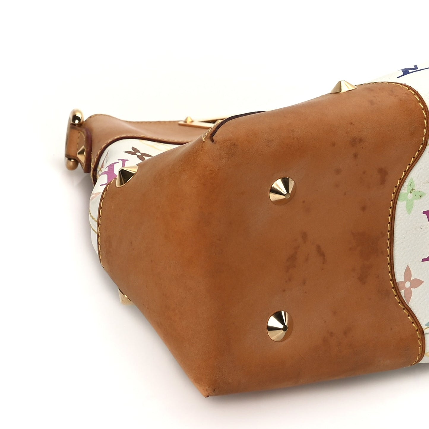 Louis Vuitton Monogram Multicolor Judy MM White