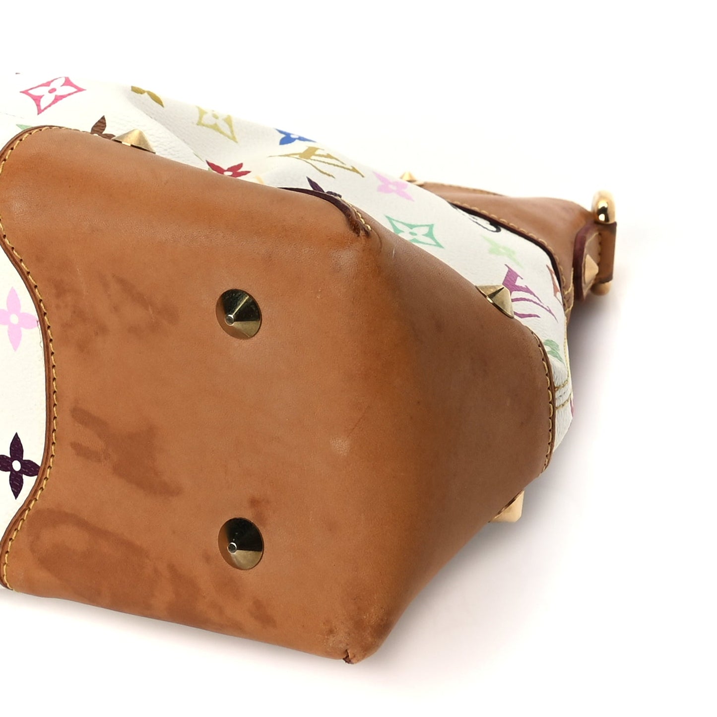 Louis Vuitton Monogram Multicolor Judy MM White