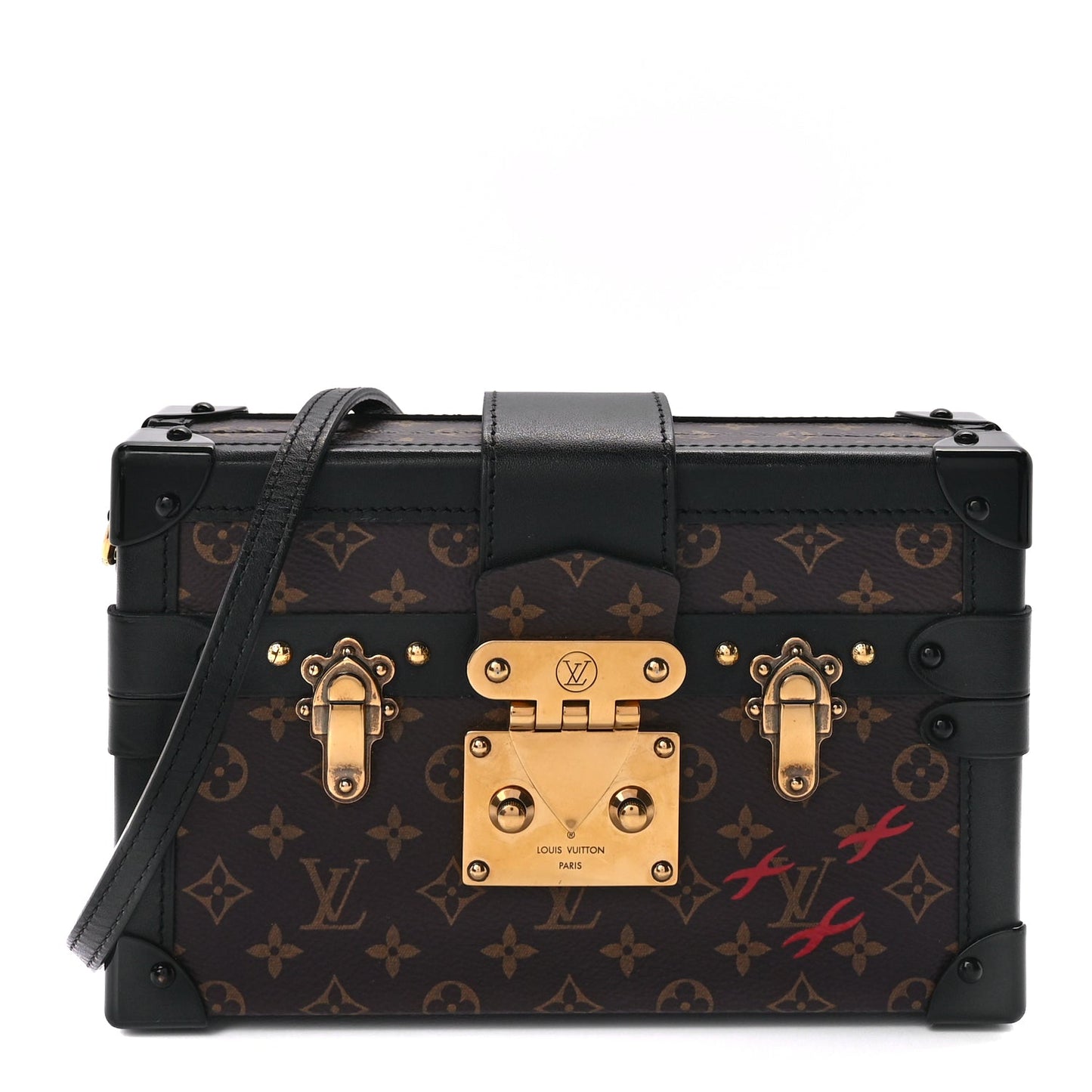 Louis Vuitton Monogram Petite Malle Black