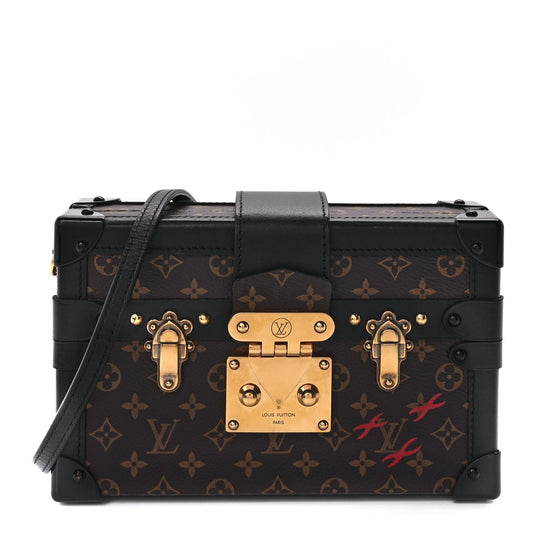 Louis Vuitton Monogram Petite Malle Black