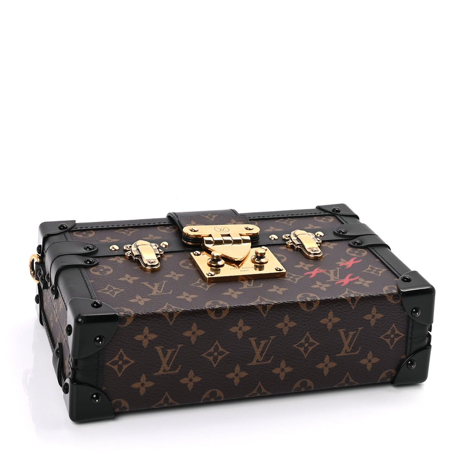 Louis Vuitton Monogram Petite Malle Black