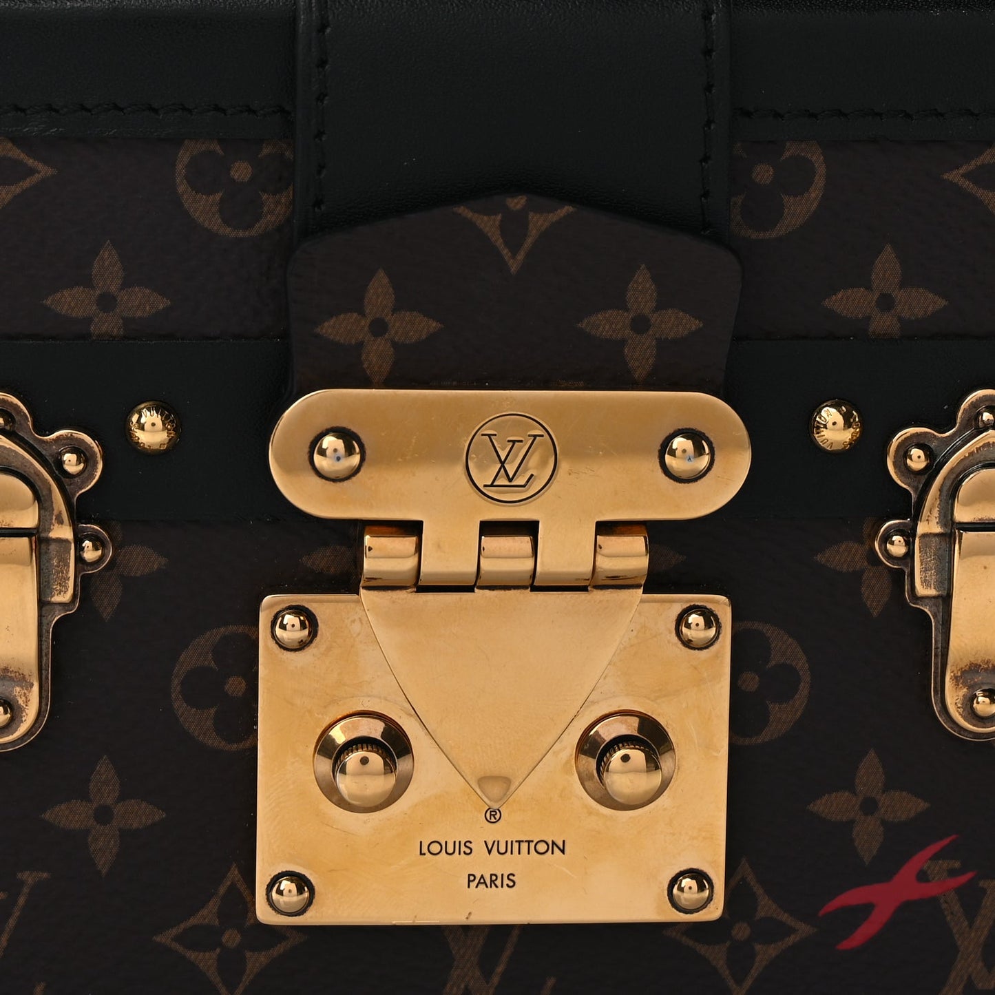 Louis Vuitton Monogram Petite Malle Black