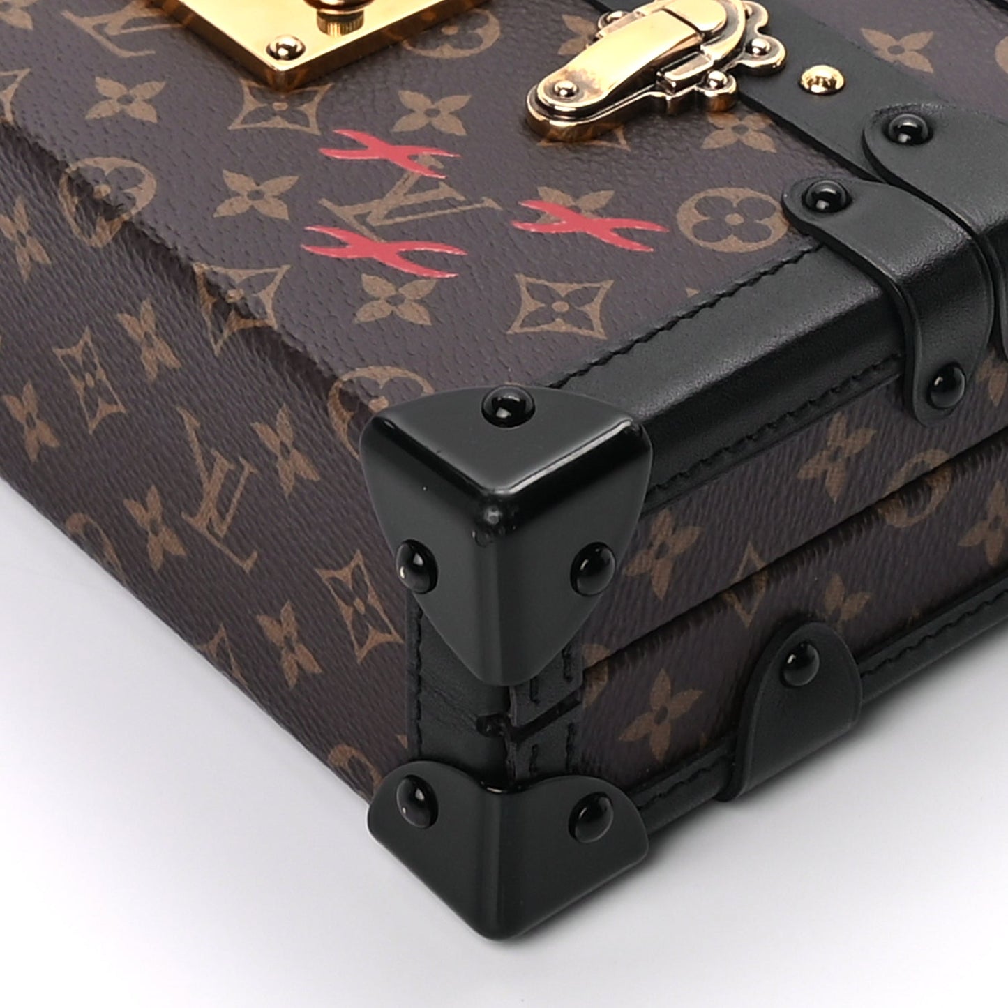 Louis Vuitton Monogram Petite Malle Black