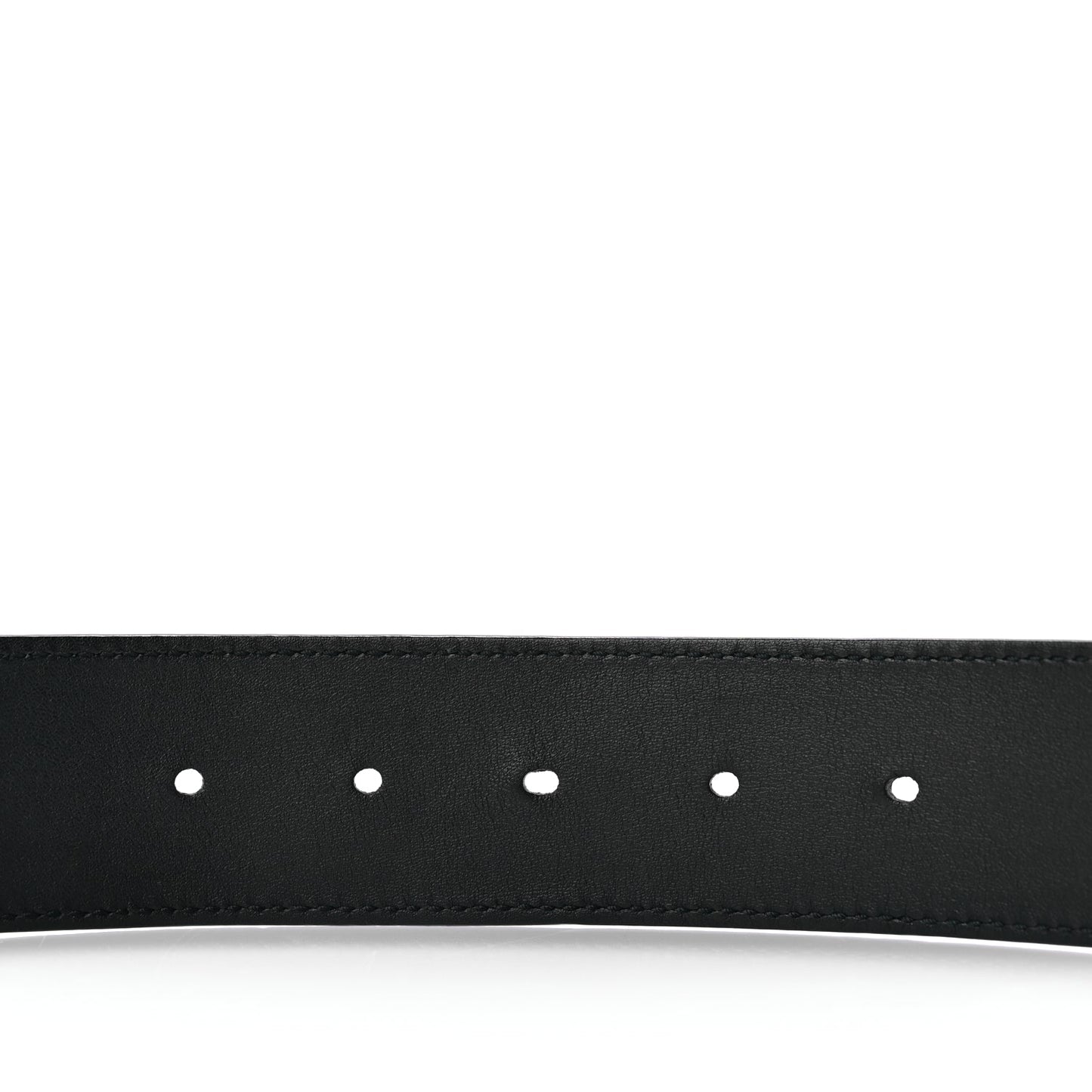 Gucci Calfskin Double G 40mm Belt 80 32 Black