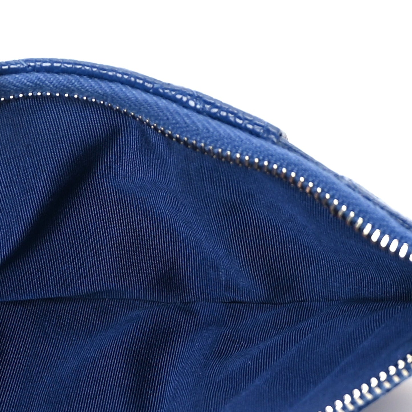Chanel Caviar Quilted Incognito Classic iPhone Pouch  Blue