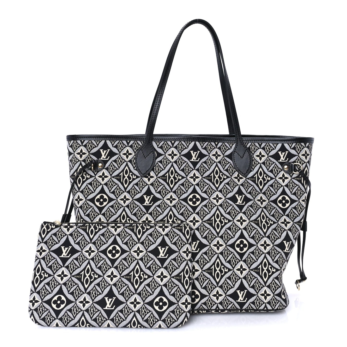 Louis Vuitton Jacquard Since 1854 Neverfull MM  Grey