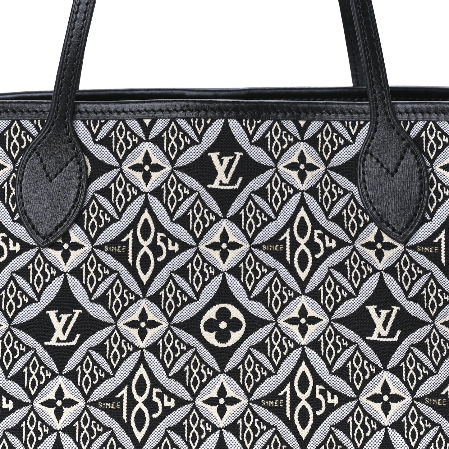Louis Vuitton Jacquard Since 1854 Neverfull MM  Grey