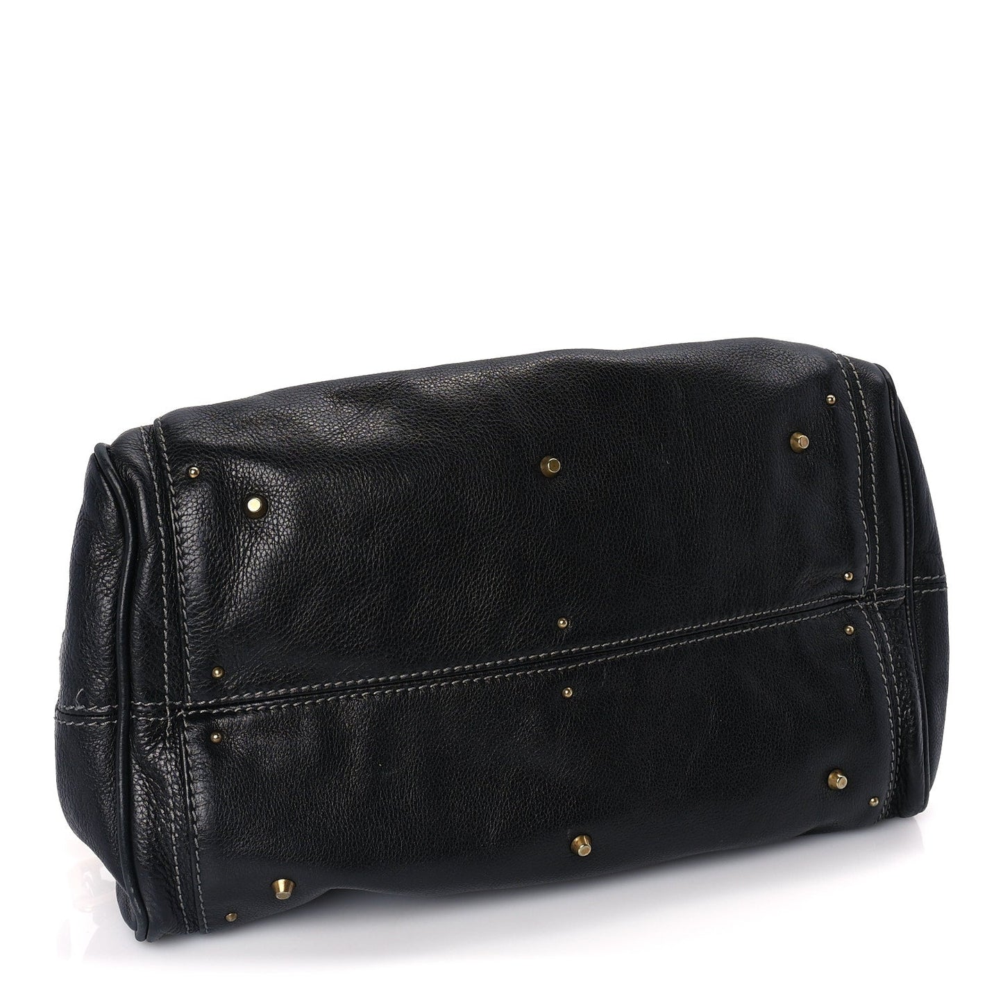 Chloe Calfskin Medium Paddington Satchel  Black