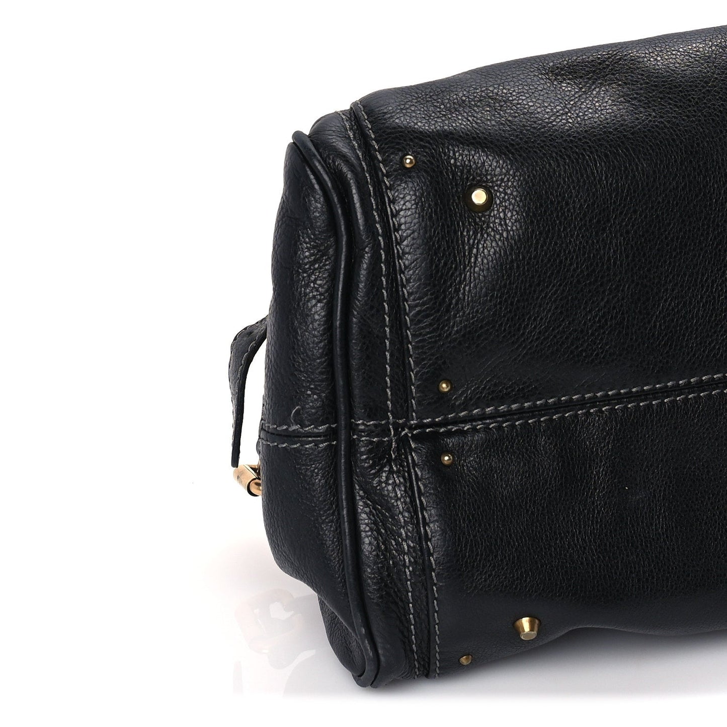 Chloe Calfskin Medium Paddington Satchel  Black