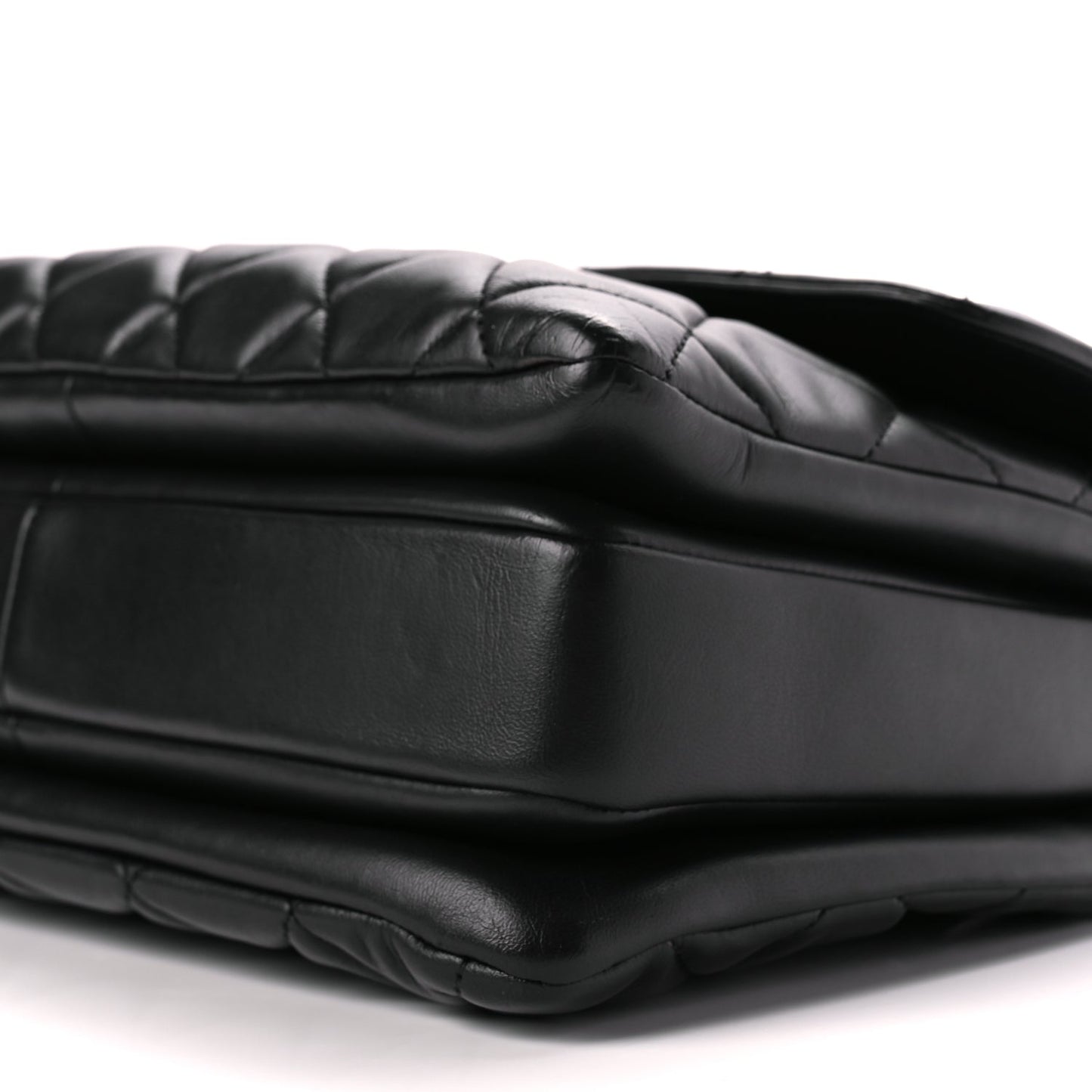 Chanel Lambskin Quilted Medium Trendy CC Flap Dual Handle Bag Black