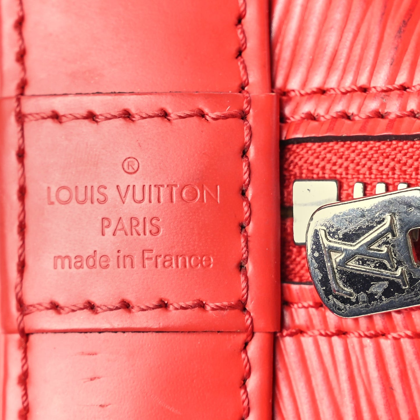 Louis Vuitton Epi Alma BB Coquelicot