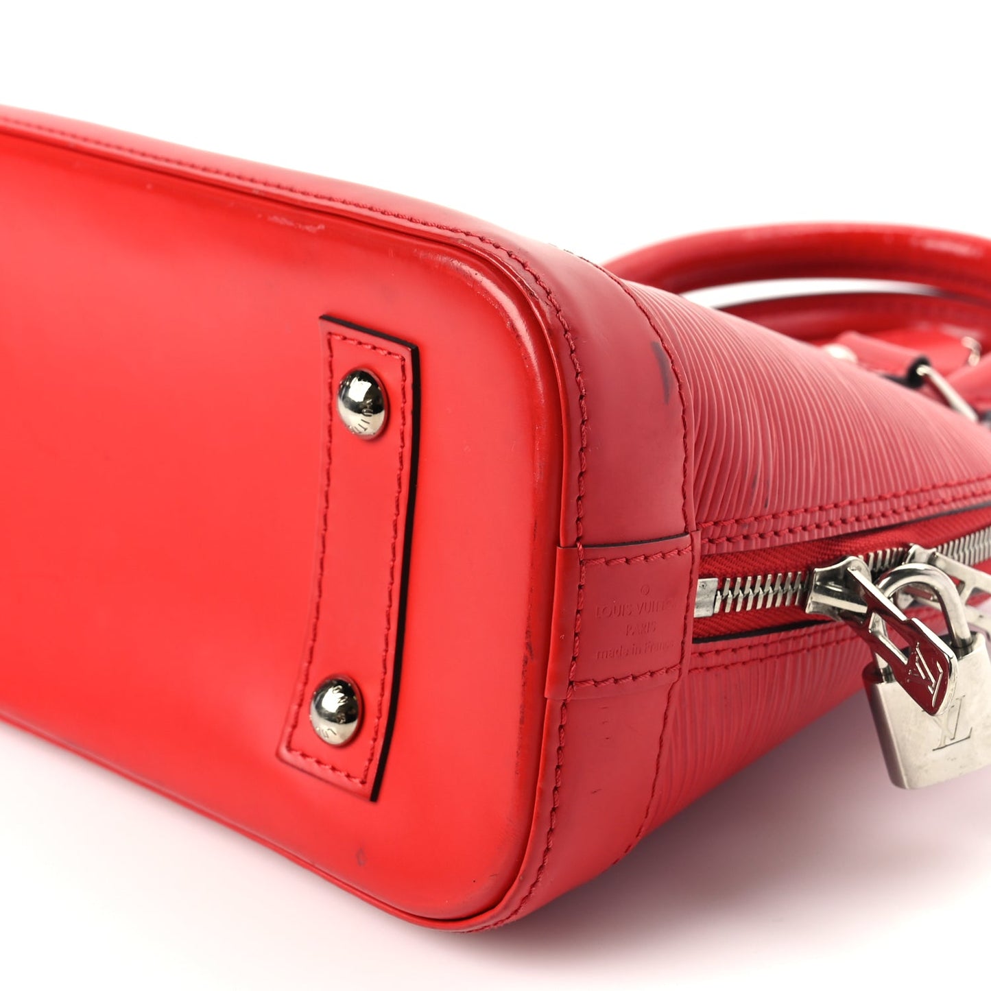 Louis Vuitton Epi Alma BB Coquelicot