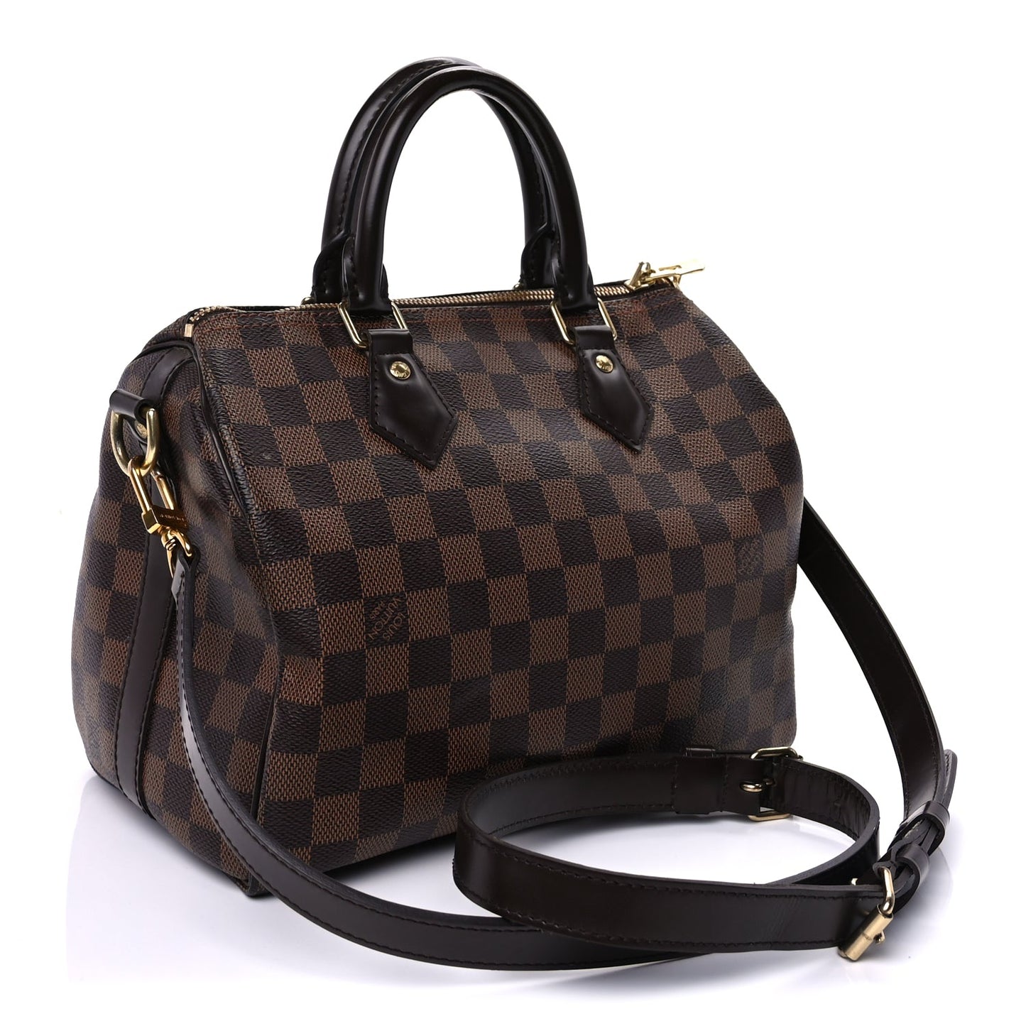 Louis Vuitton Damier Ebene Speedy Bandouliere 25