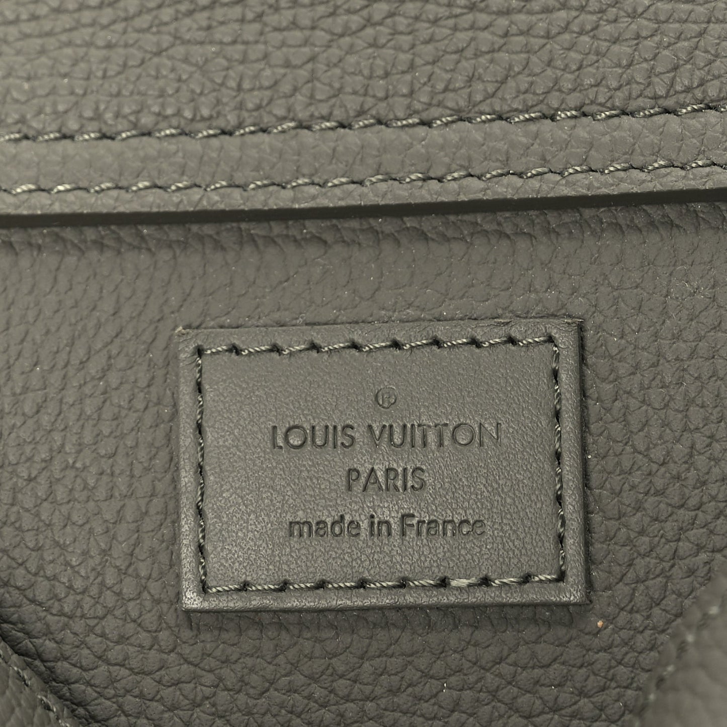 Louis Vuitton Grained Calfskin Aerogram Takeoff Sling  Khaki