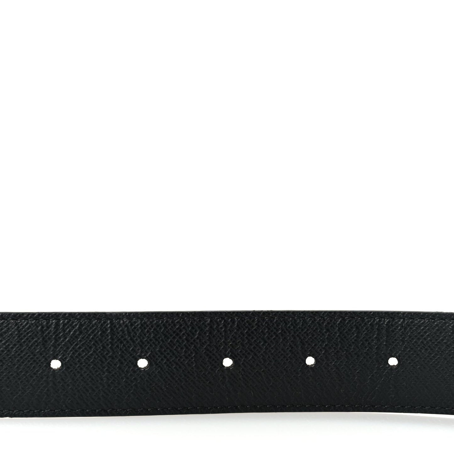 Louis Vuitton Calfskin Monogram 30mm LV Initiales Reversible Belt 95 38 Black