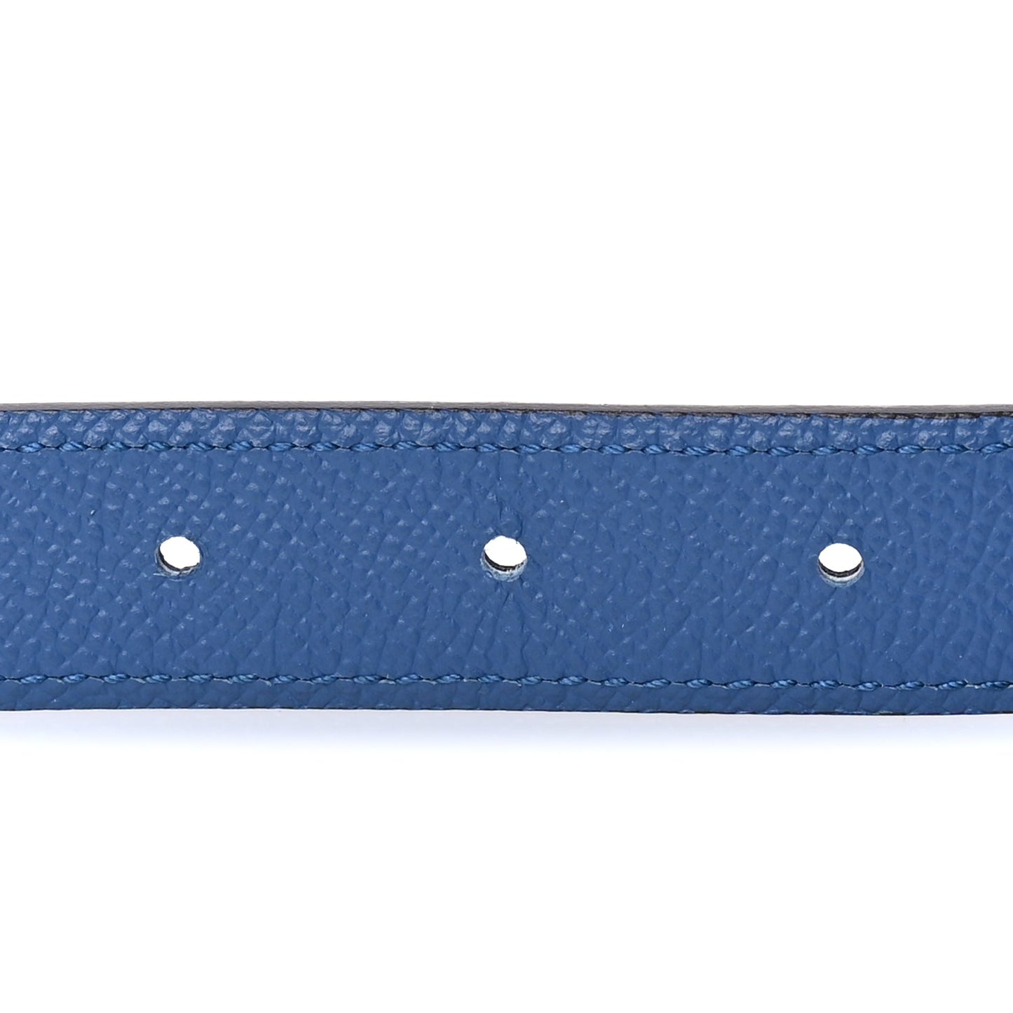 Hermes Swift Epsom 32mm H Belt 80  Deep Blue Black