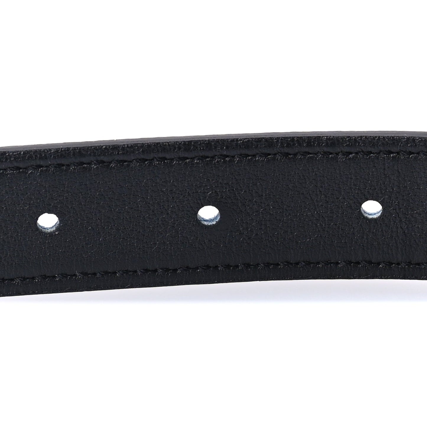 Hermes Swift Epsom 32mm H Belt 80  Deep Blue Black