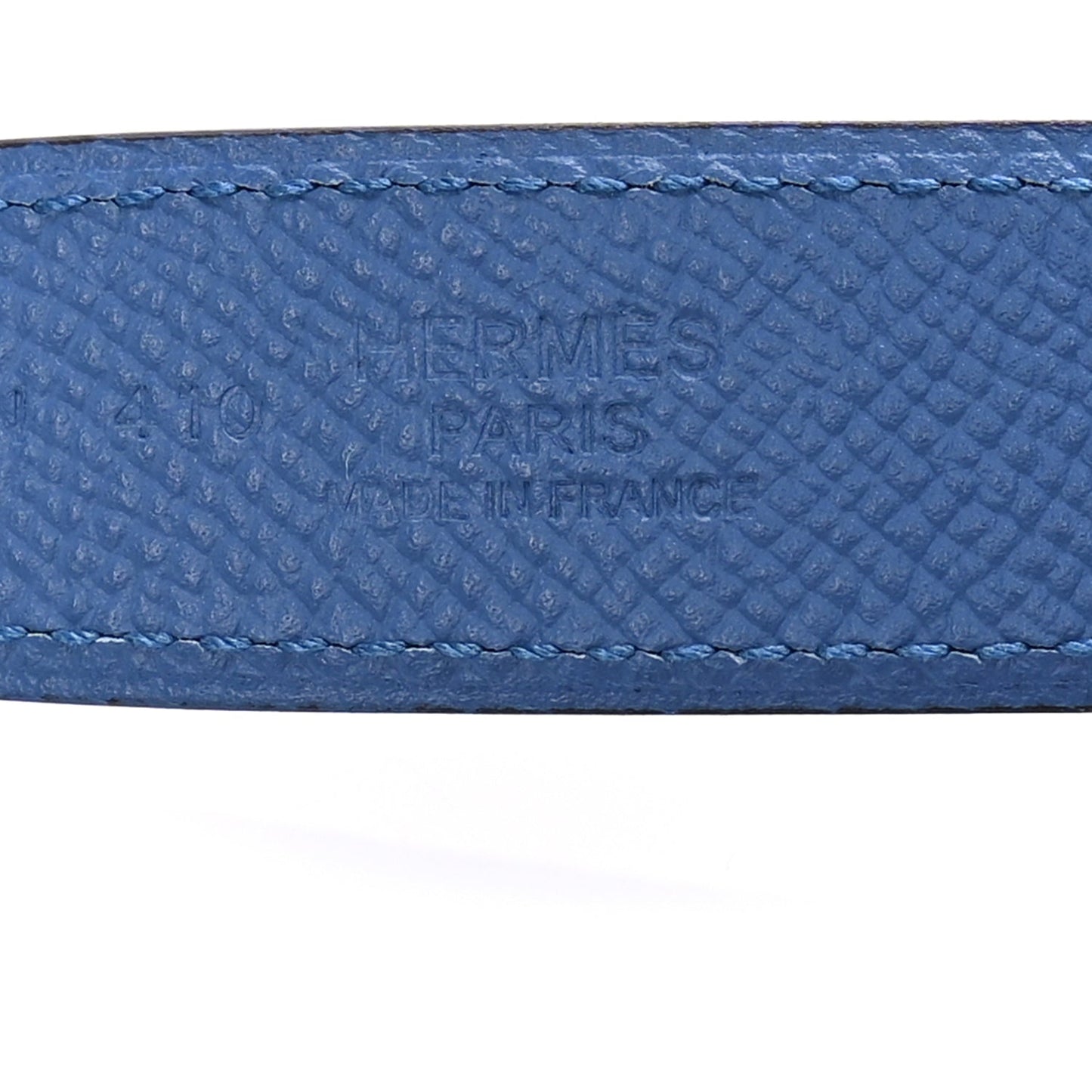 Hermes Swift Epsom 32mm H Belt 80  Deep Blue Black