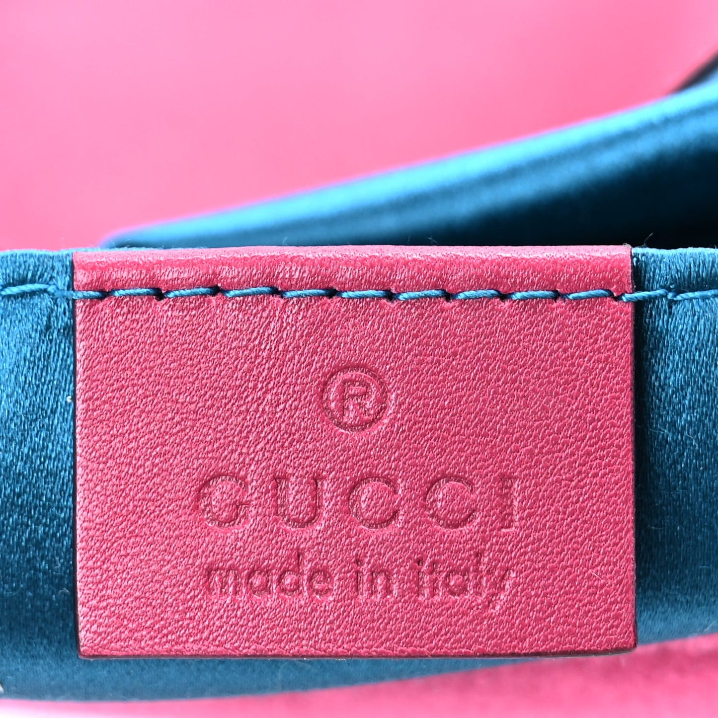Gucci Velvet Matelasse Mini GG Marmont Shoulder Bag Light Raspberry Rose