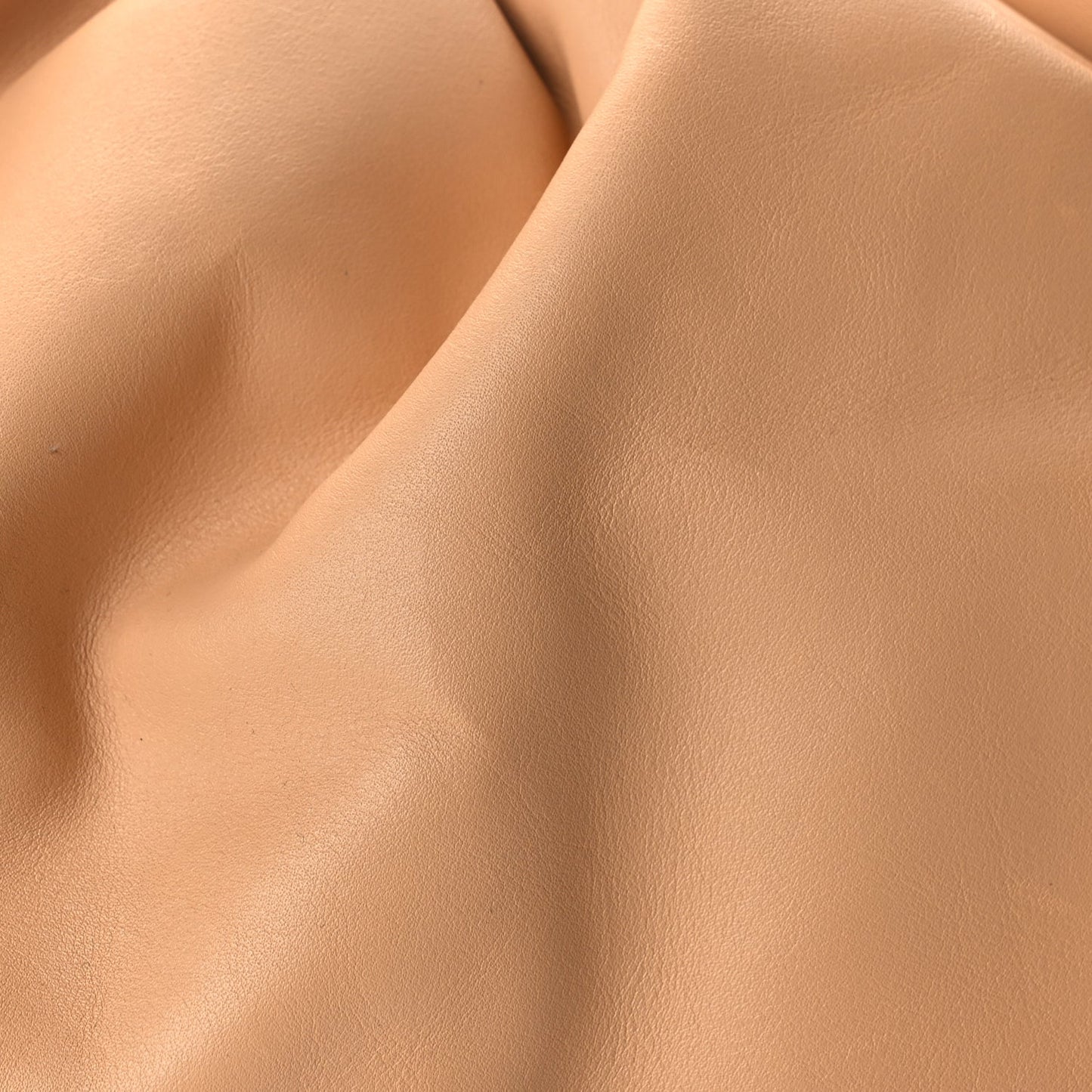 Bottega Veneta Smooth Butter Calf The Pouch Oversized Clutch Biscotto