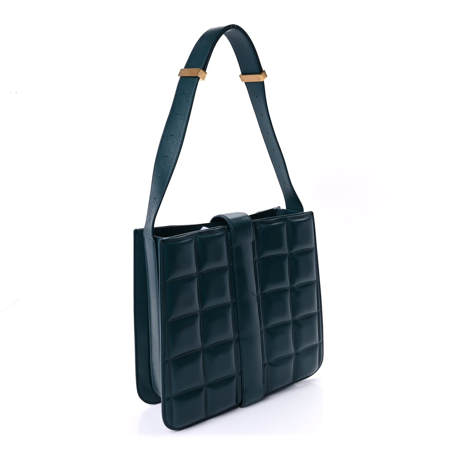 Bottega Veneta Nappa Maxi Intrecciato Padded Marie Bag  Ottanio