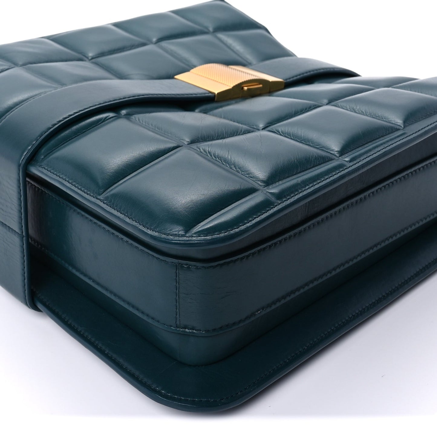 Bottega Veneta Nappa Maxi Intrecciato Padded Marie Bag  Ottanio