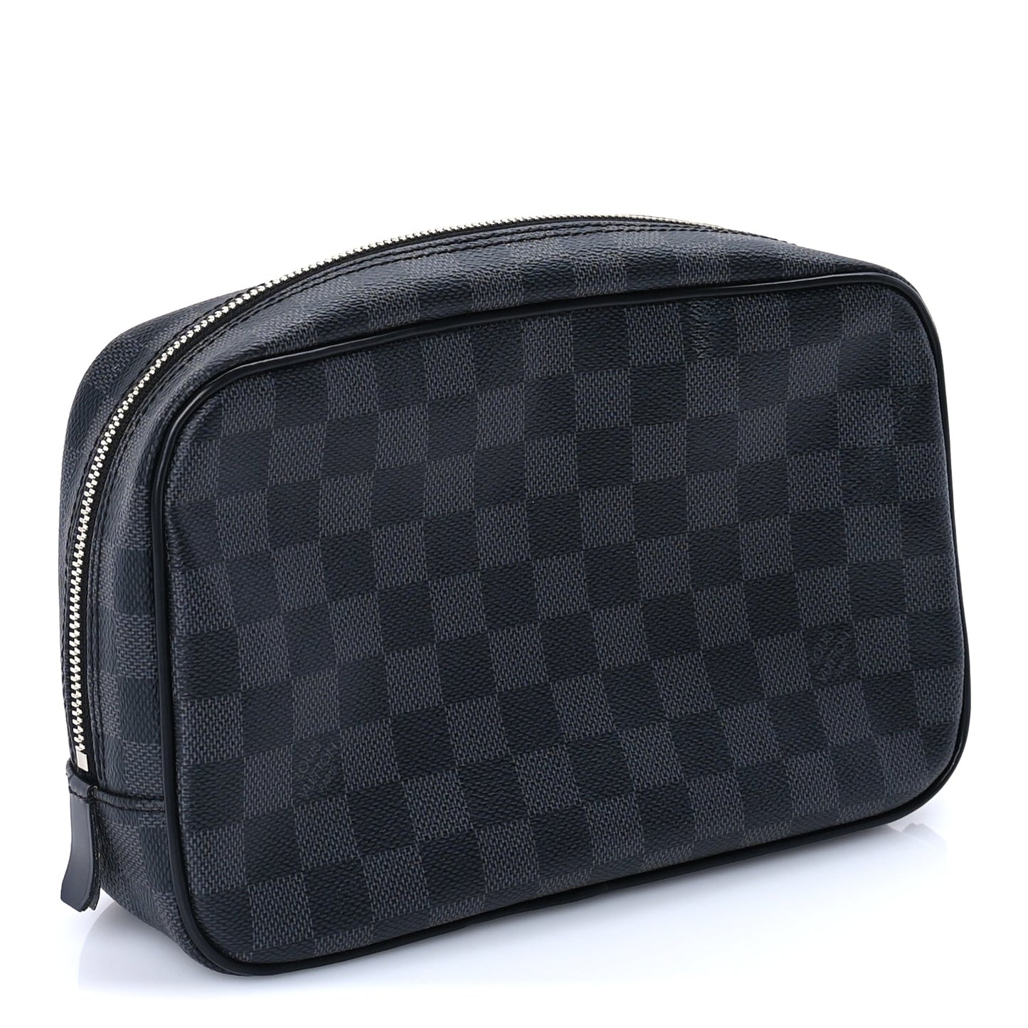 Louis Vuitton Damier Cobalt Toilet Pouch GM Black