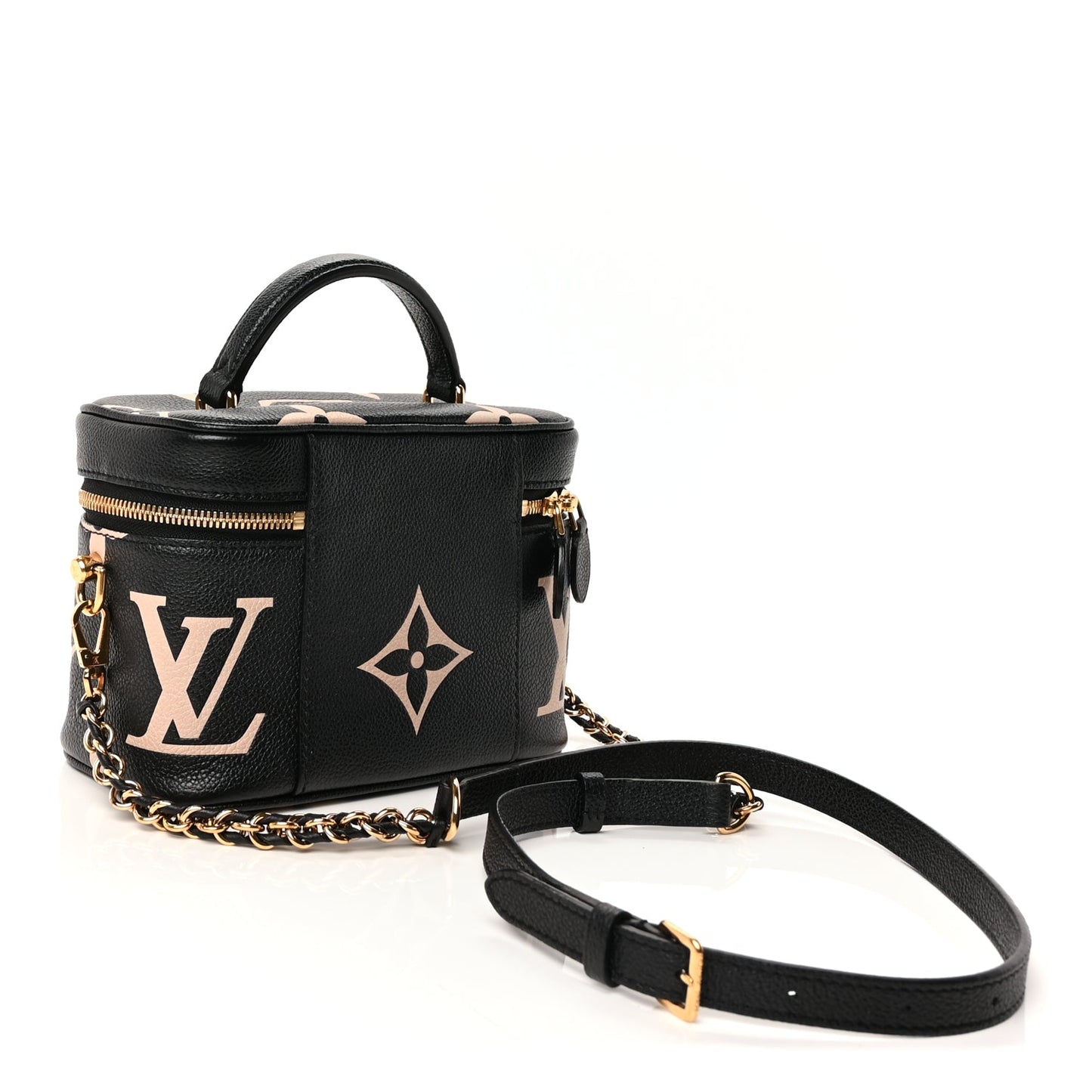 Louis Vuitton Empreinte Monogram Giant Vanity PM Black Beige