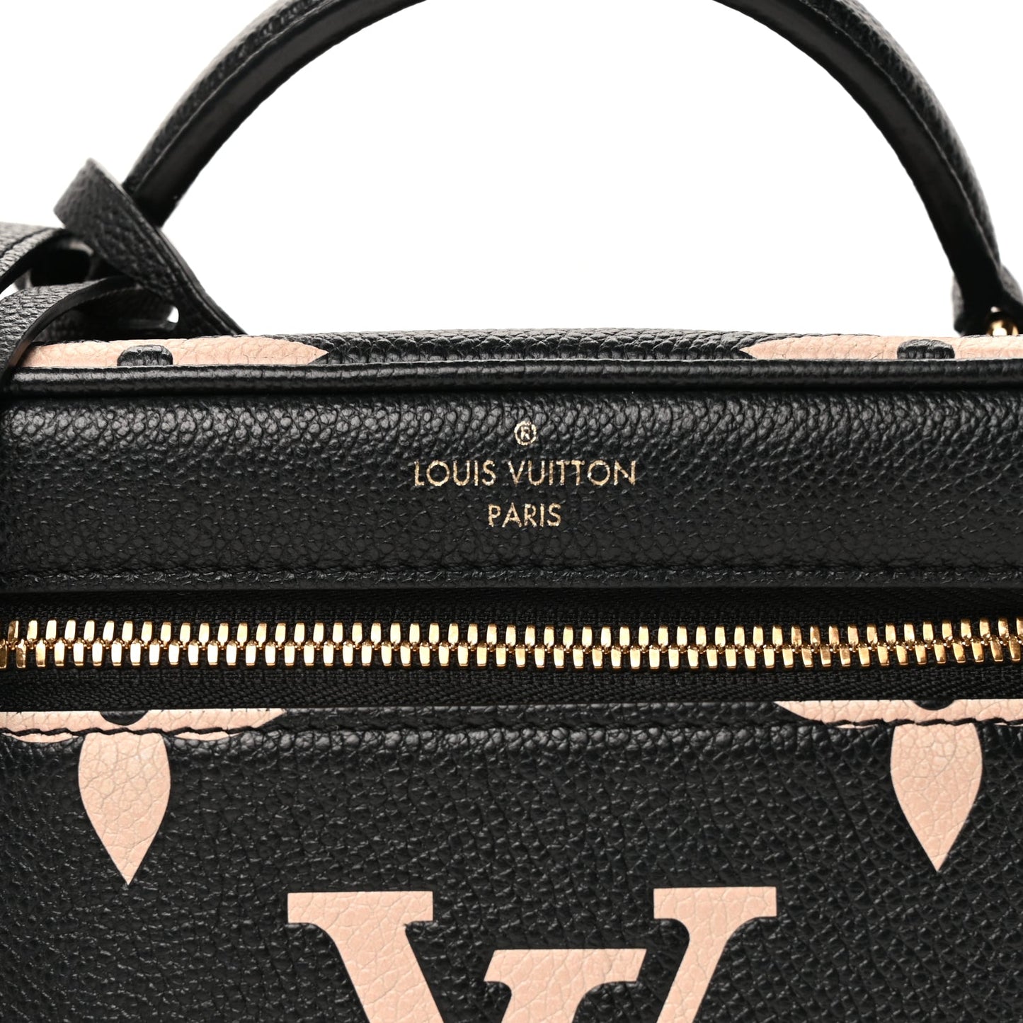 Louis Vuitton Empreinte Monogram Giant Vanity PM Black Beige