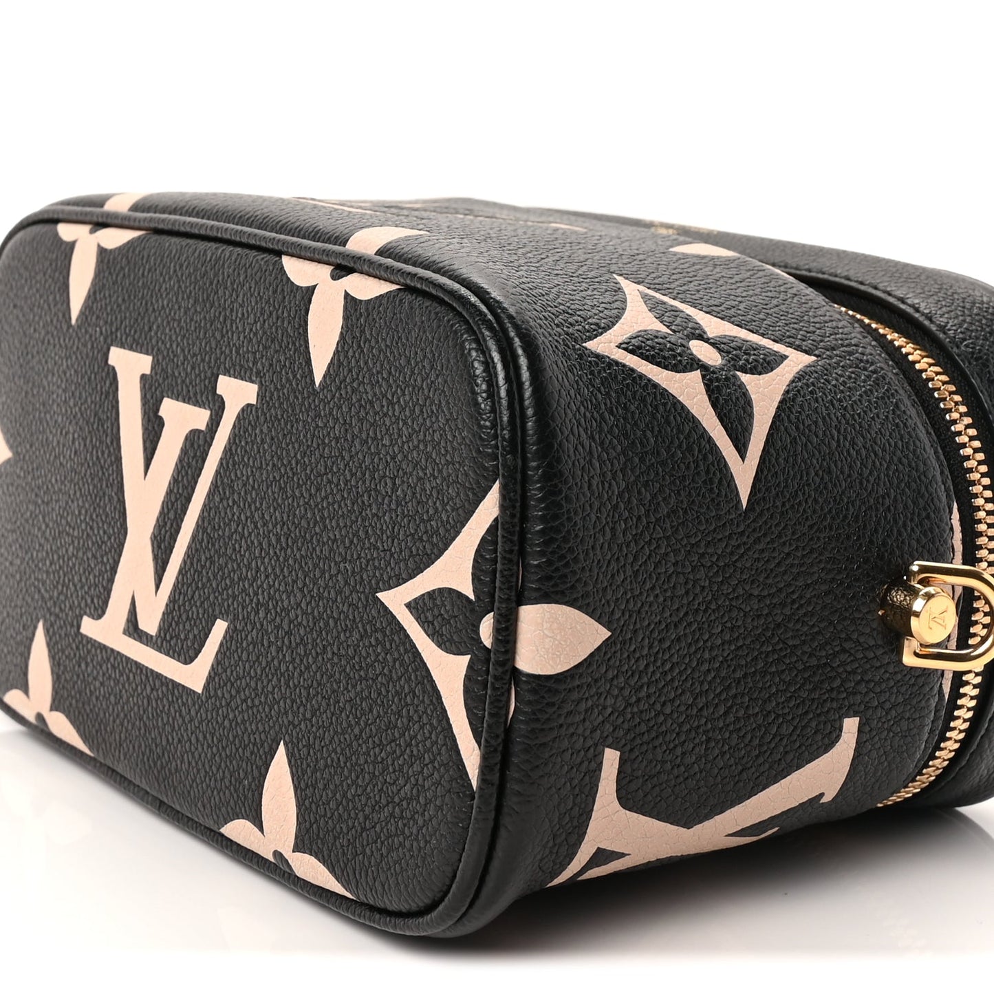 Louis Vuitton Empreinte Monogram Giant Vanity PM Black Beige