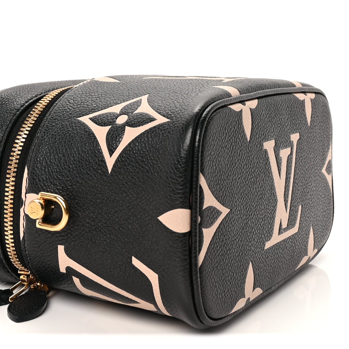 Louis Vuitton Empreinte Monogram Giant Vanity PM Black Beige